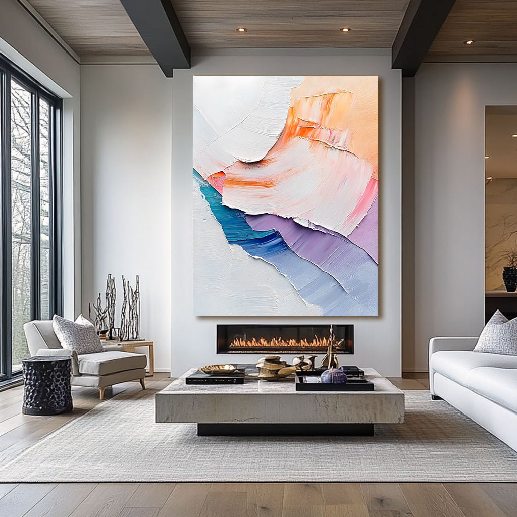 Abstract Painting "Armonía de Tintes” - nukeart