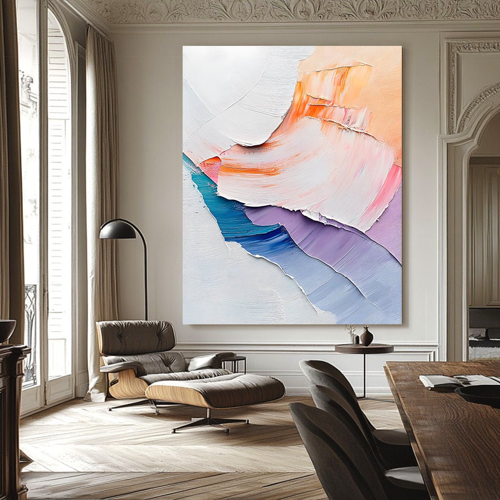 Abstract Painting "Armonía de Tintes” - nukeart