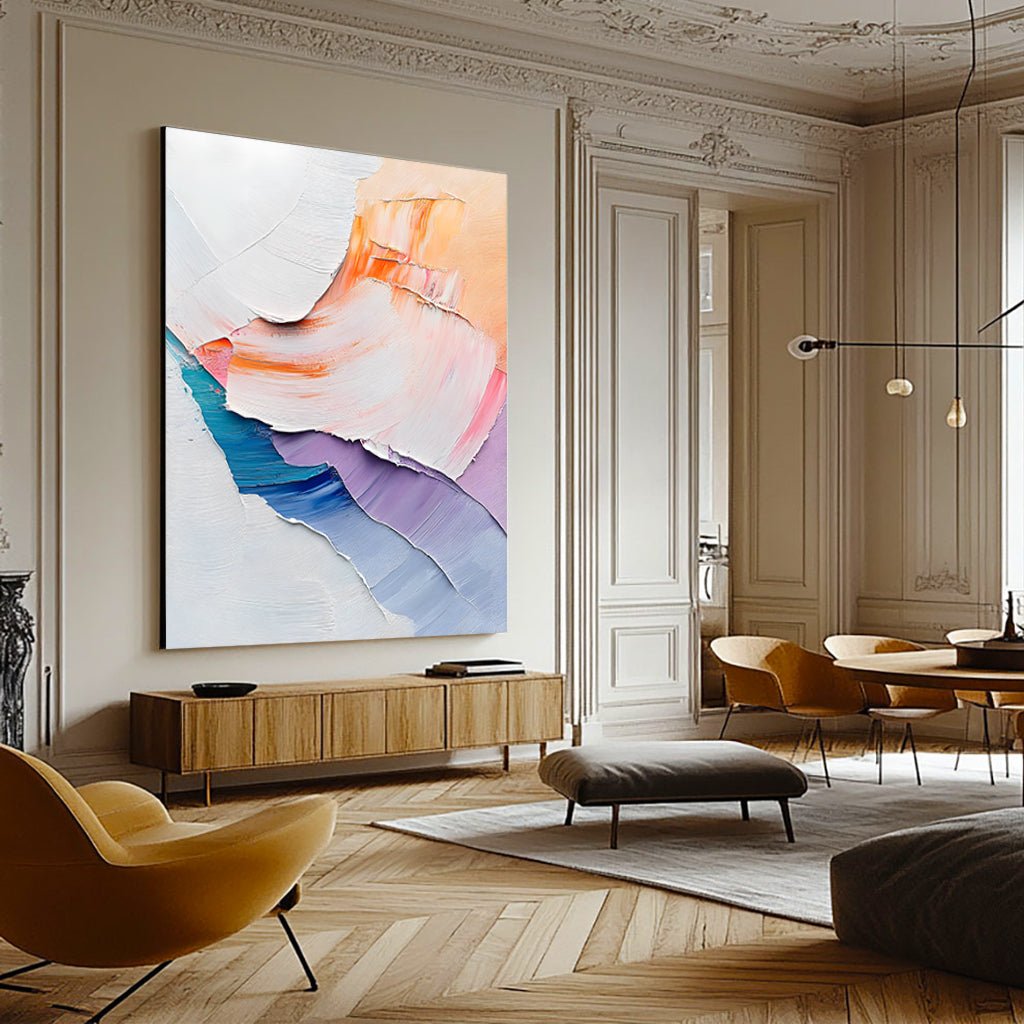 Abstract Painting "Armonía de Tintes” - nukeart