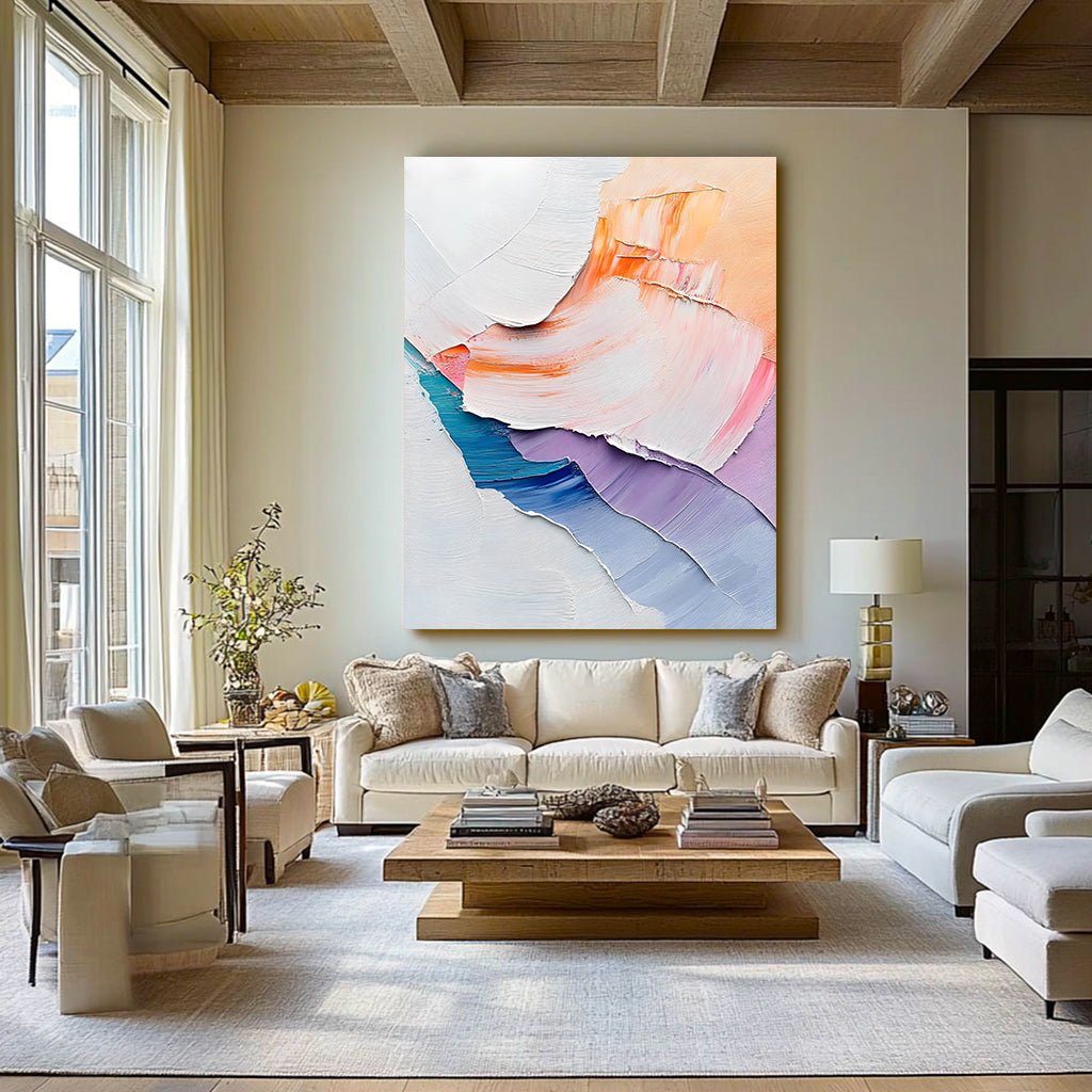 Abstract Painting "Armonía de Tintes” - nukeart