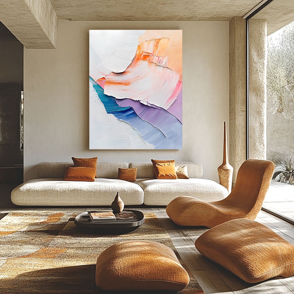 Abstract Painting "Armonía de Tintes” - nukeart