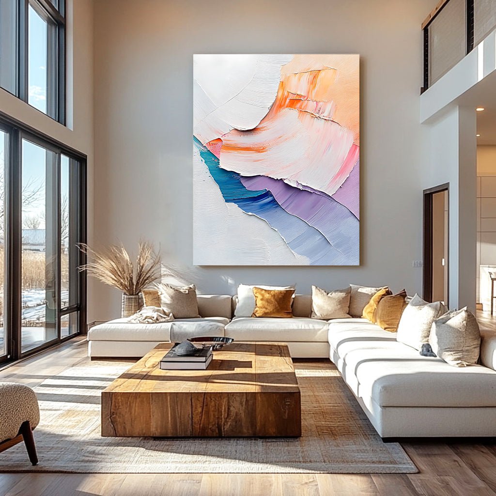 Abstract Painting "Armonía de Tintes” - nukeart