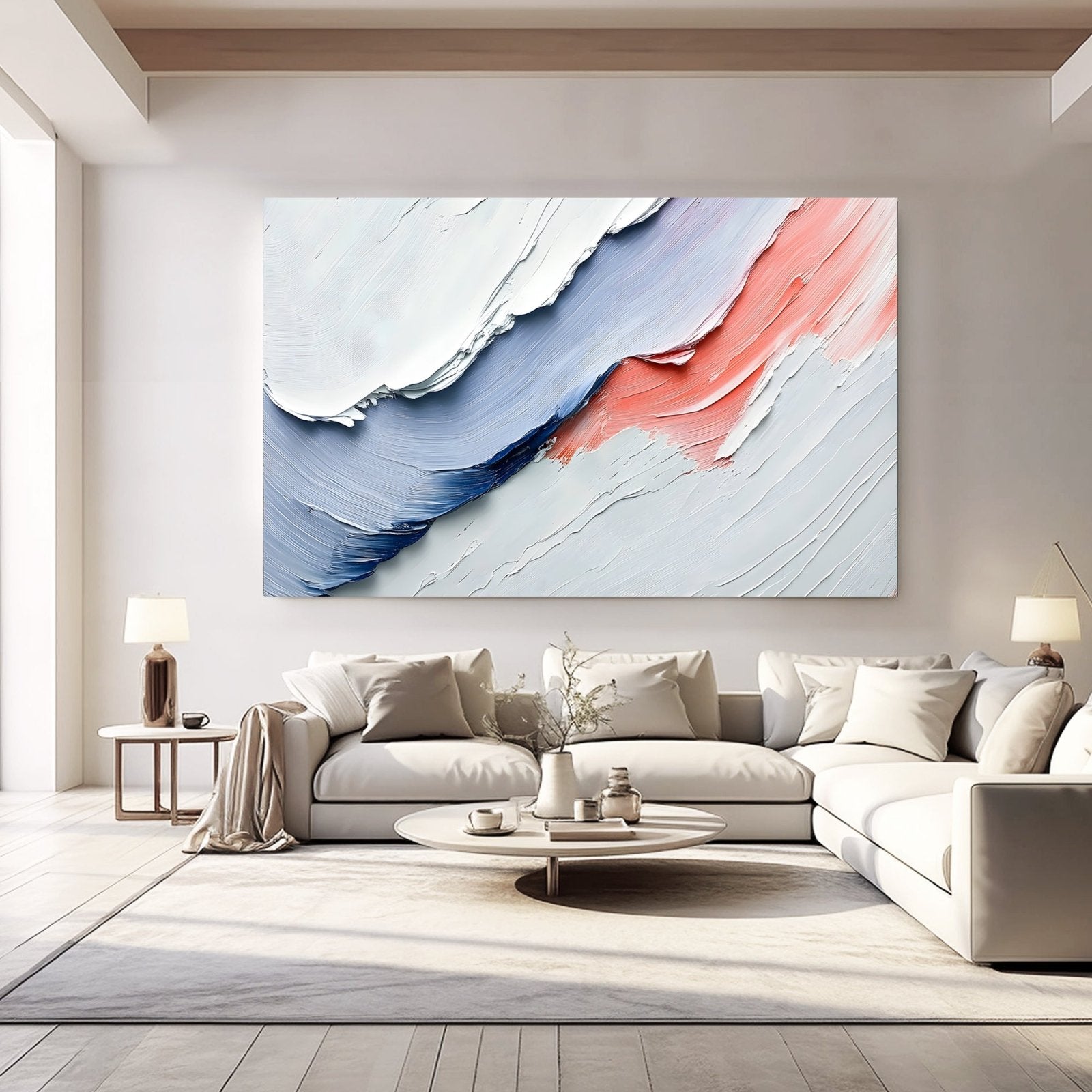 Abstract Painting "Armonía de Tonalidades" - nukeart