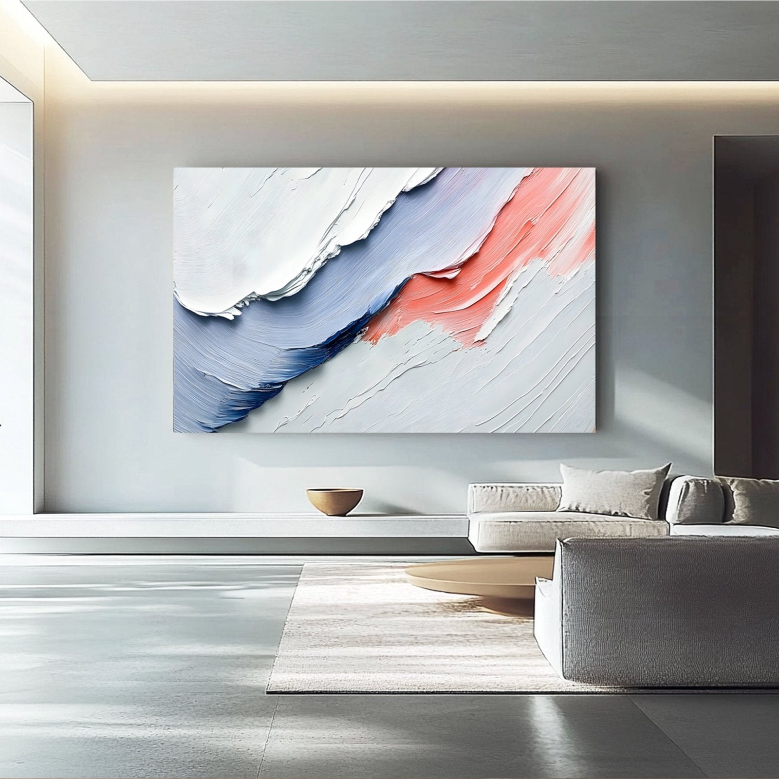 Abstract Painting "Armonía de Tonalidades" - nukeart