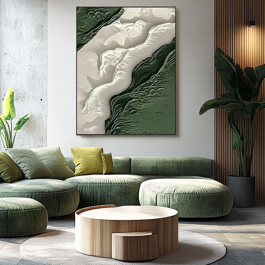 Abstract Painting "Armonía de Tono” - nukeart