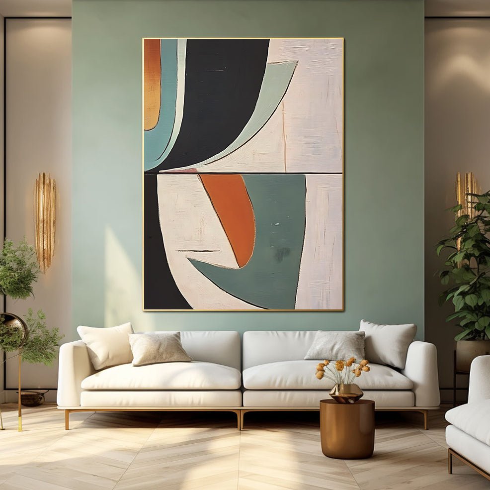 Abstract Painting "Armonía Dinámica" - nukeart