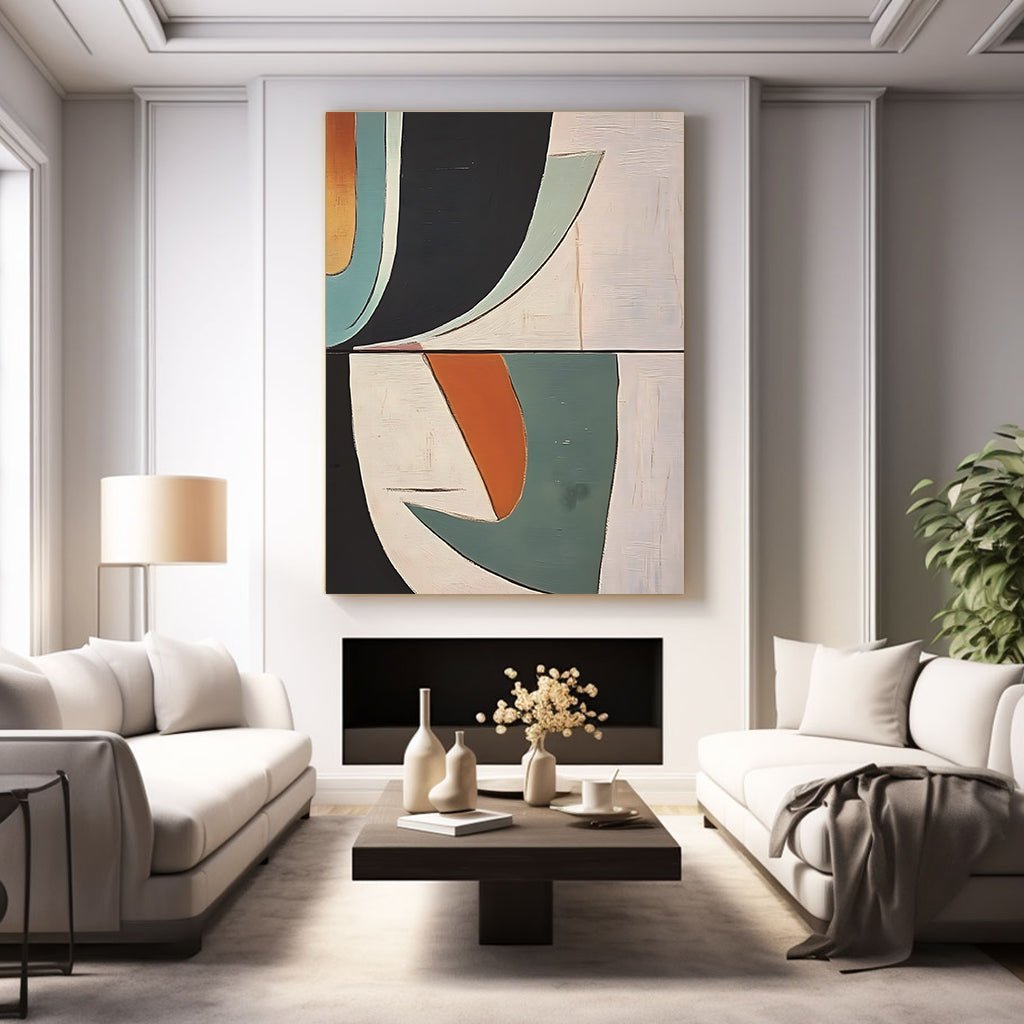 Abstract Painting "Armonía Dinámica" - nukeart