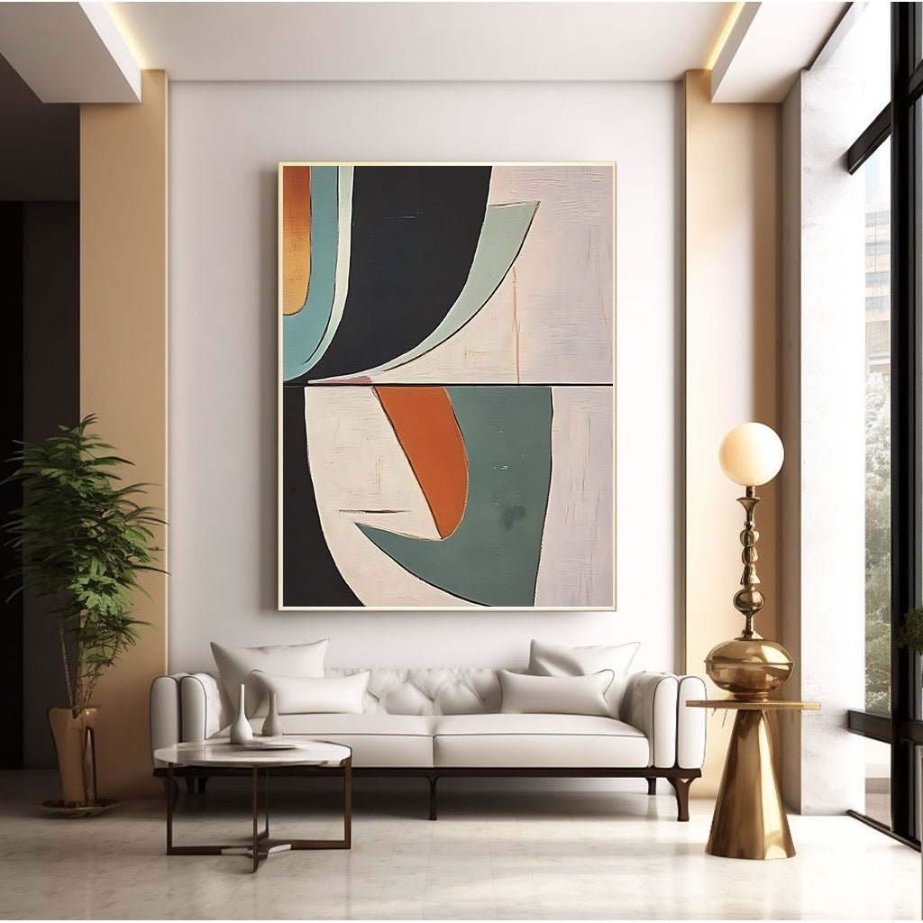 Abstract Painting "Armonía Dinámica" - nukeart