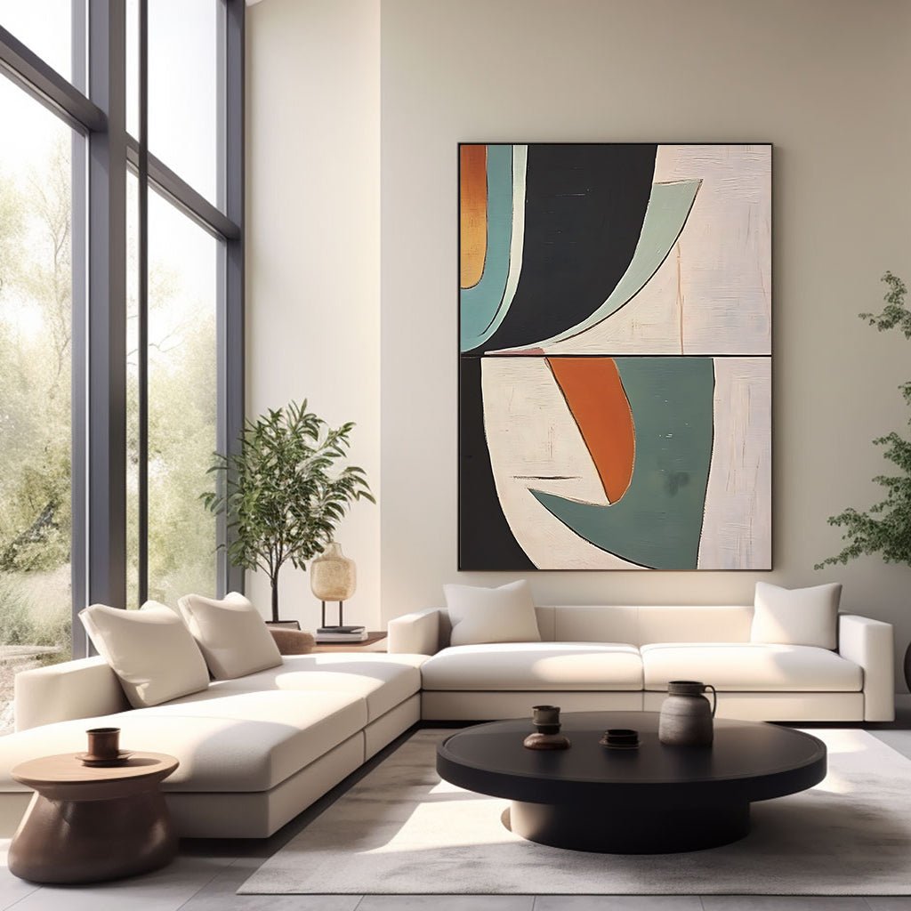 Abstract Painting "Armonía Dinámica" - nukeart