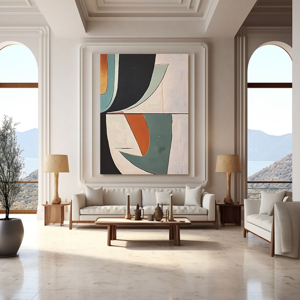 Abstract Painting "Armonía Dinámica" - nukeart