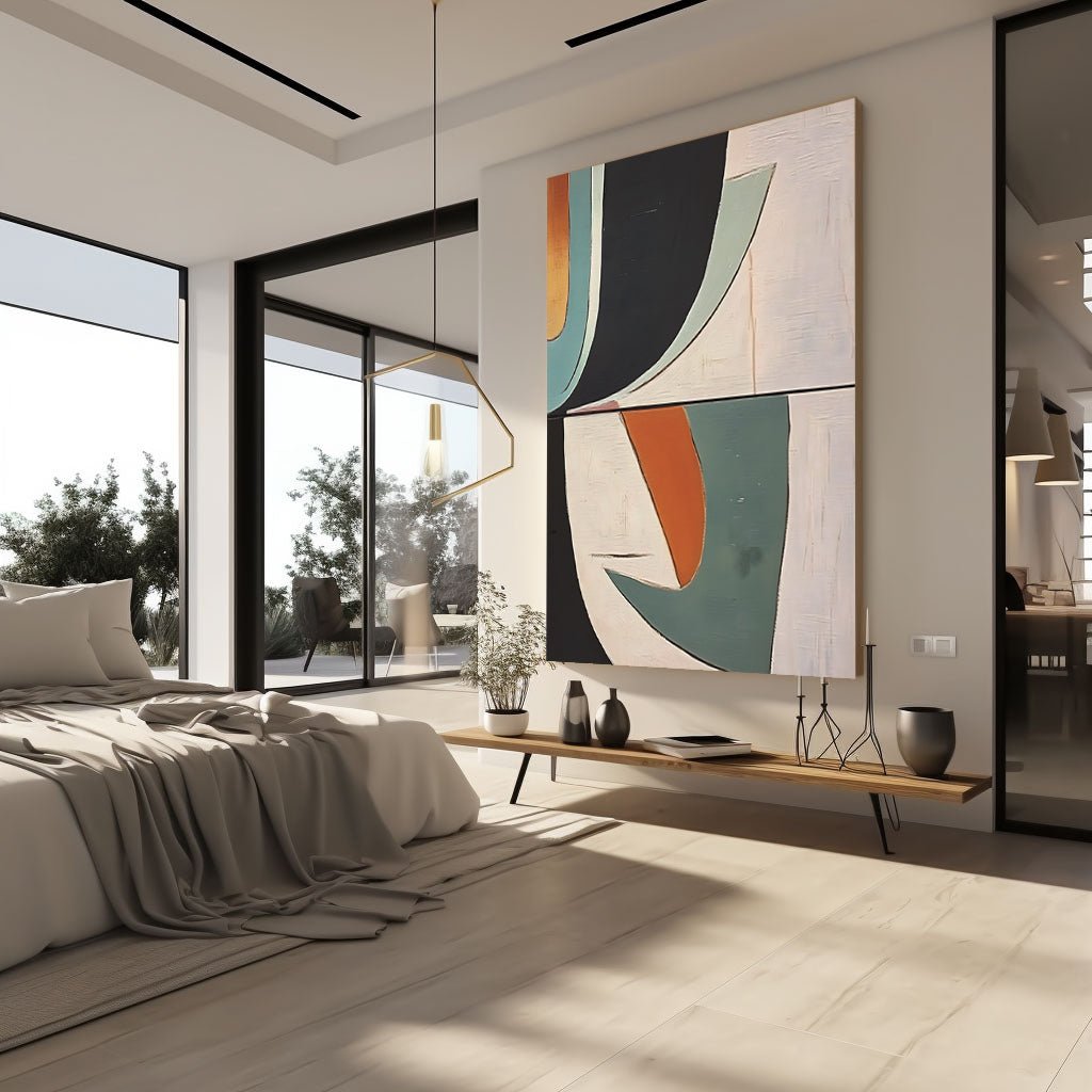 Abstract Painting "Armonía Dinámica" - nukeart