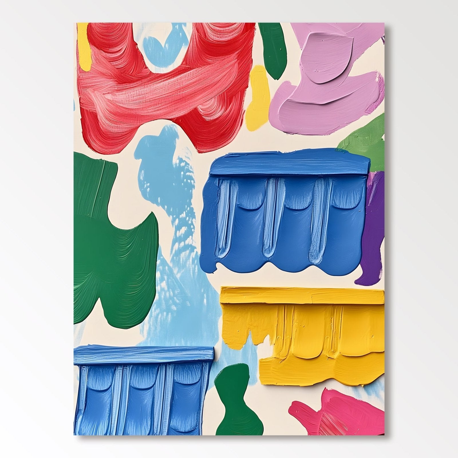 Abstract Painting "Armonía Floral” - nukeart