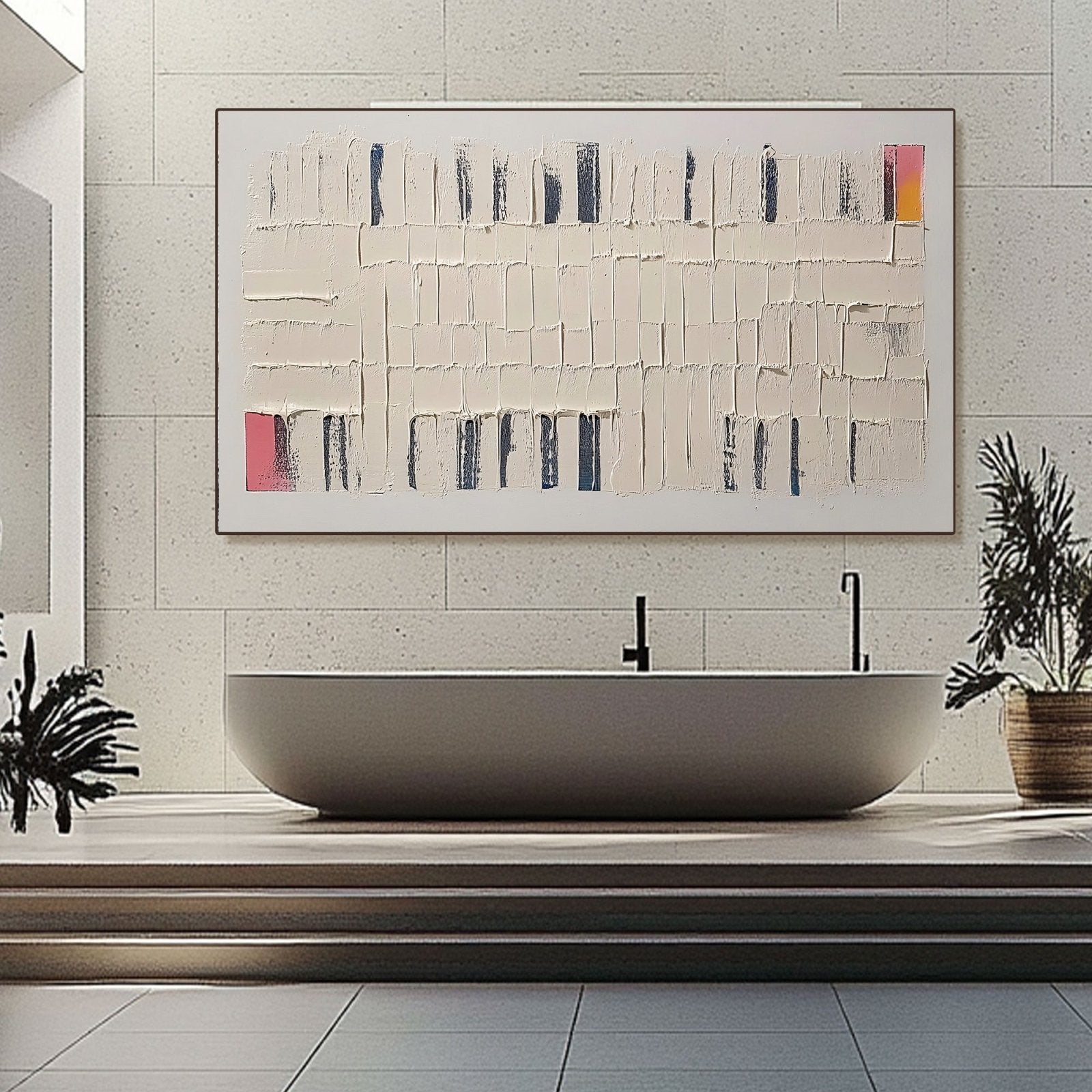 Abstract Painting "Armonía Fragmentada" - nukeart