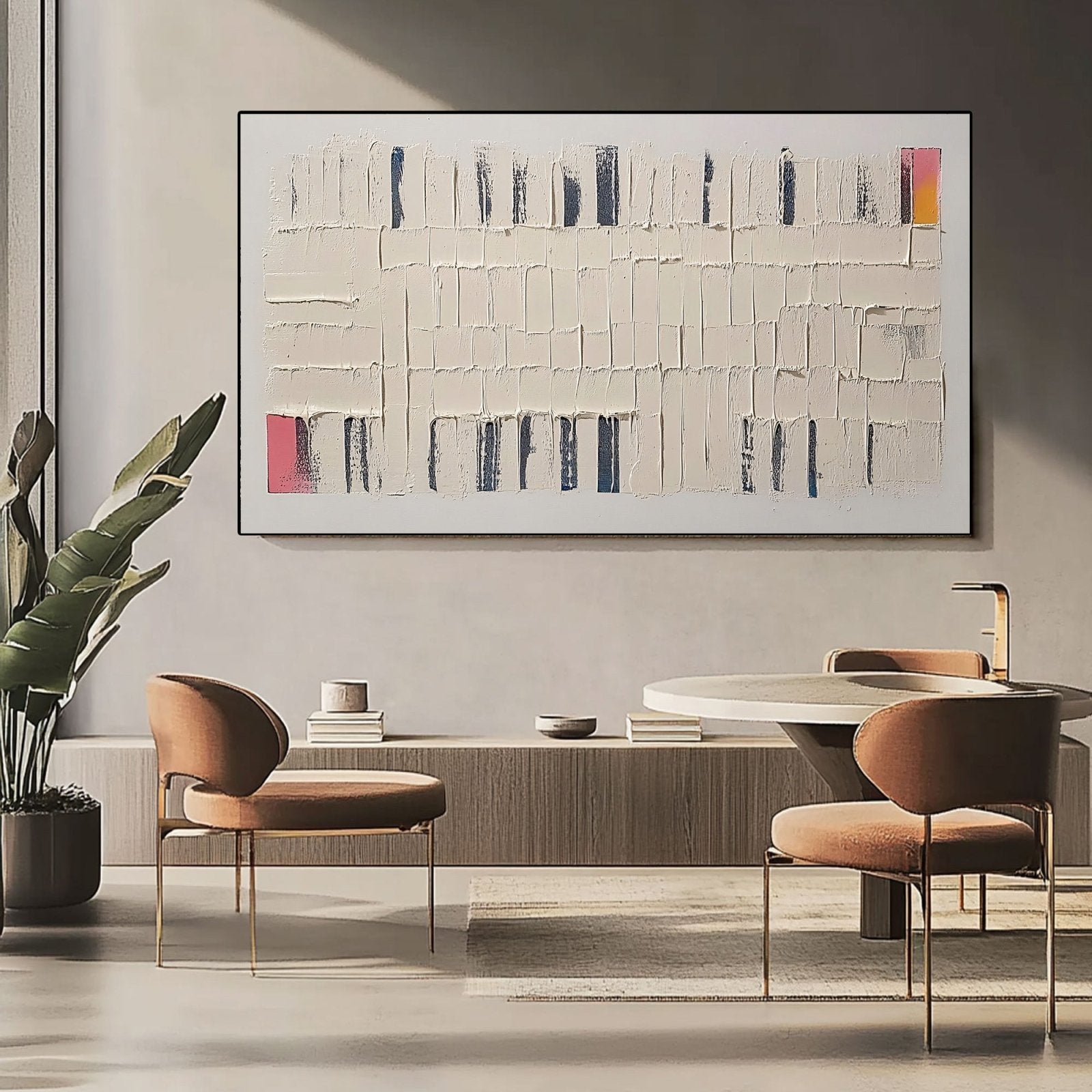 Abstract Painting "Armonía Fragmentada" - nukeart