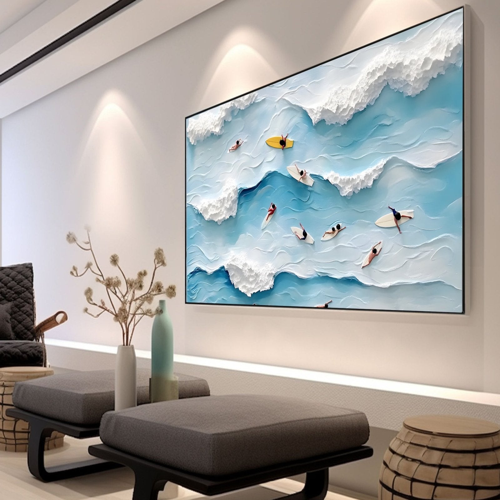 Abstract Painting "ArteMarino" - nukeart