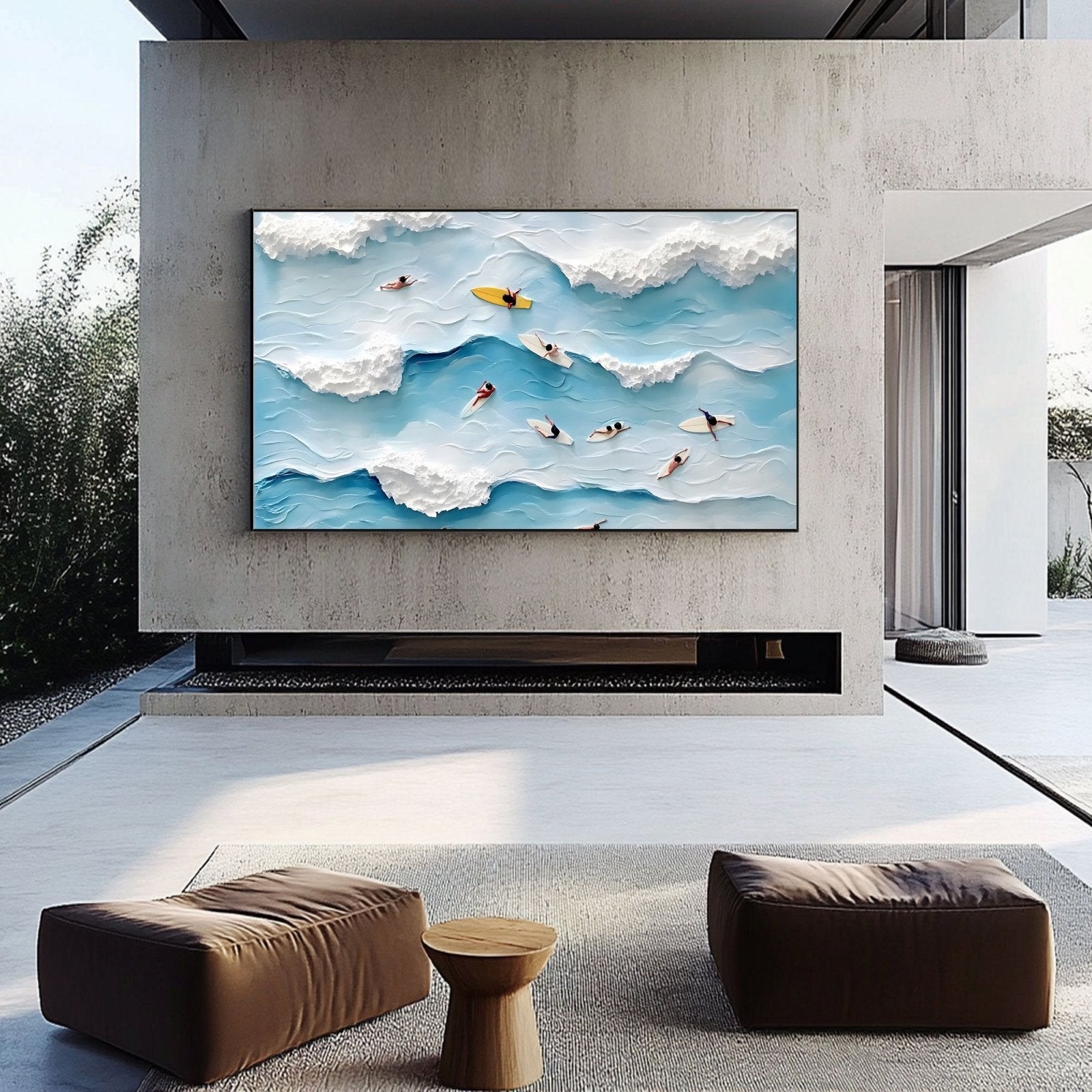Abstract Painting "ArteMarino" - nukeart