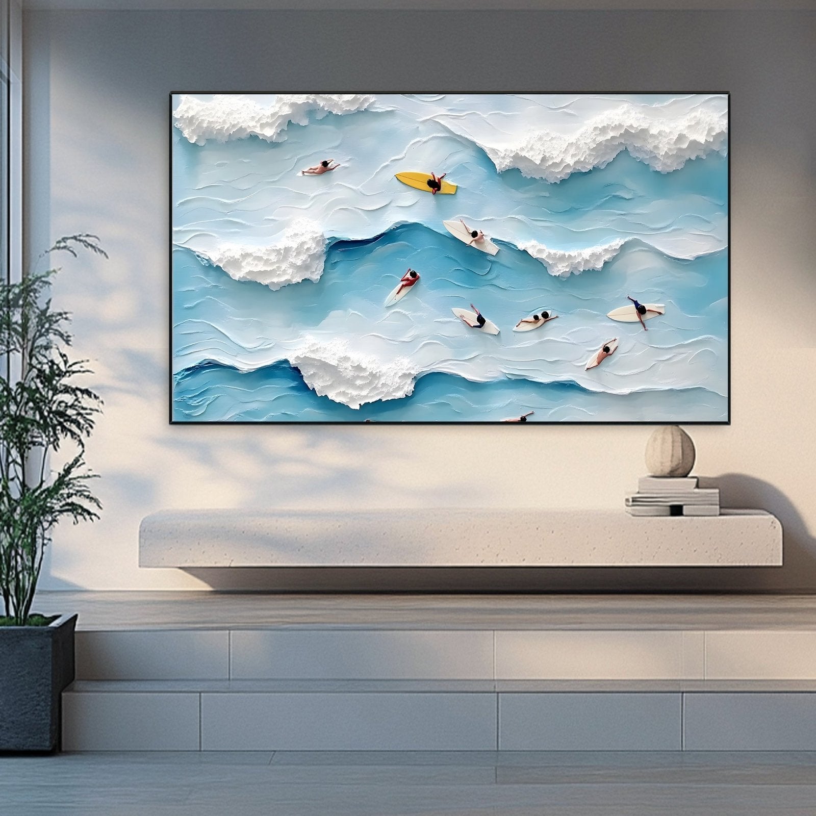 Abstract Painting "ArteMarino" - nukeart