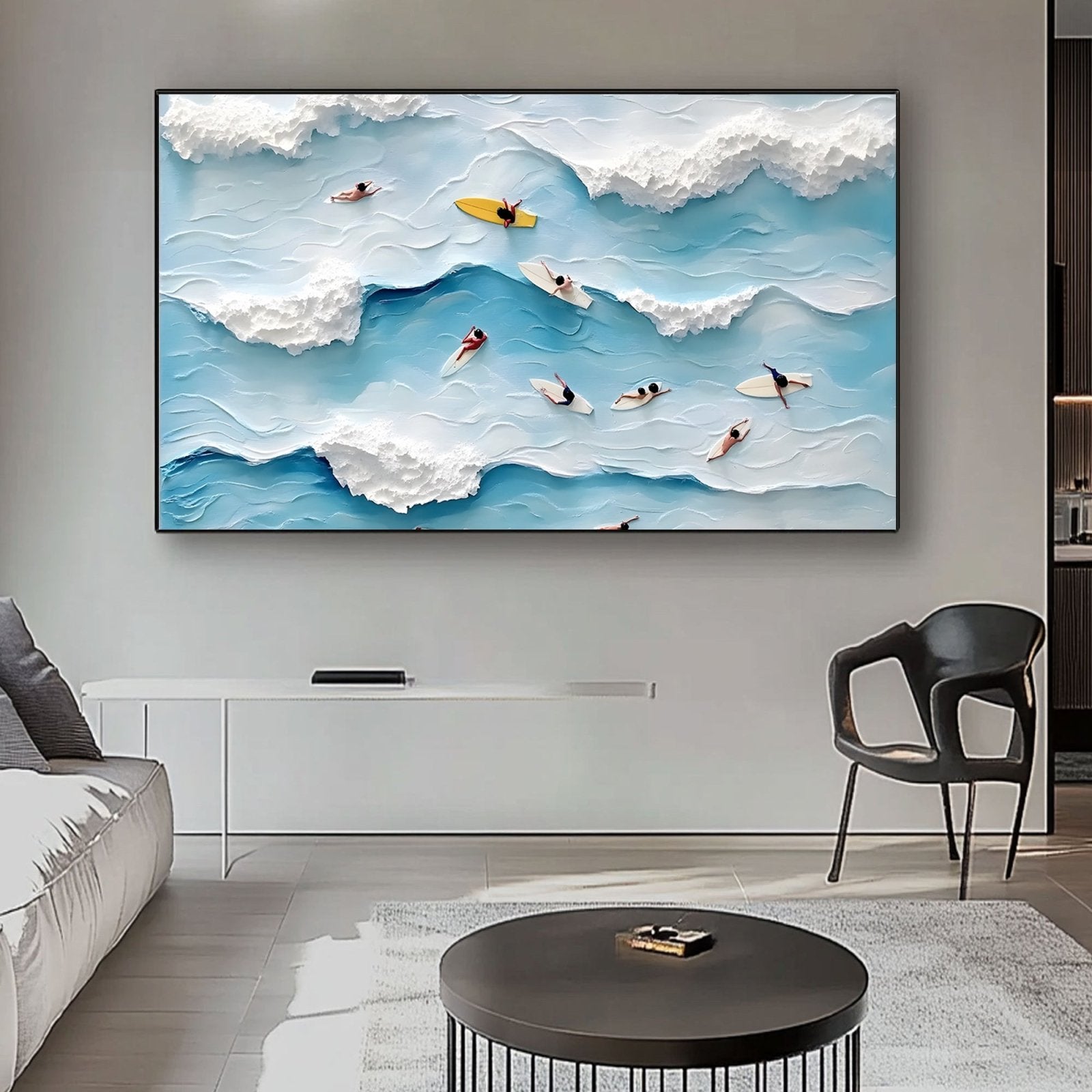 Abstract Painting "ArteMarino" - nukeart