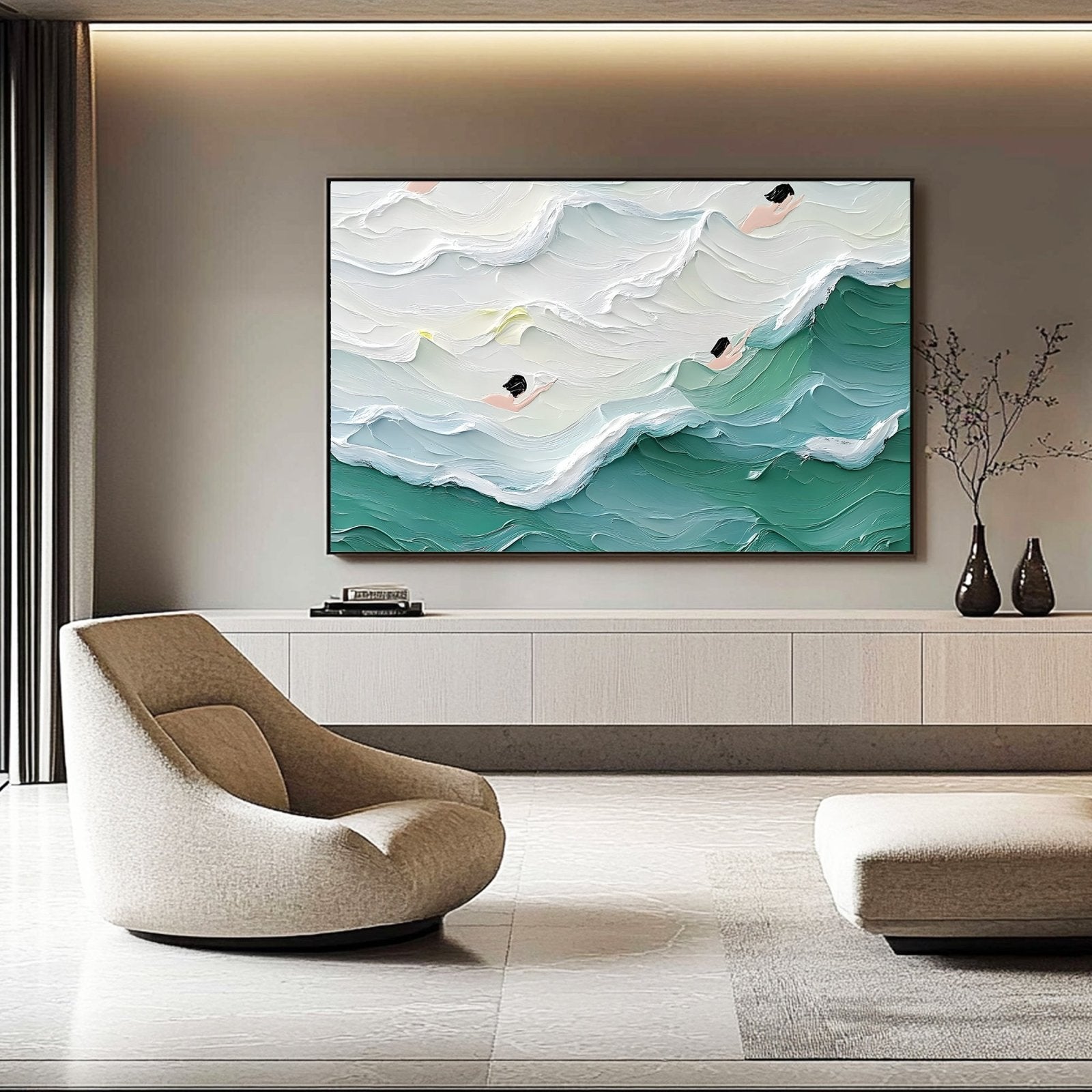 Abstract Painting "Aventura" - nukeart