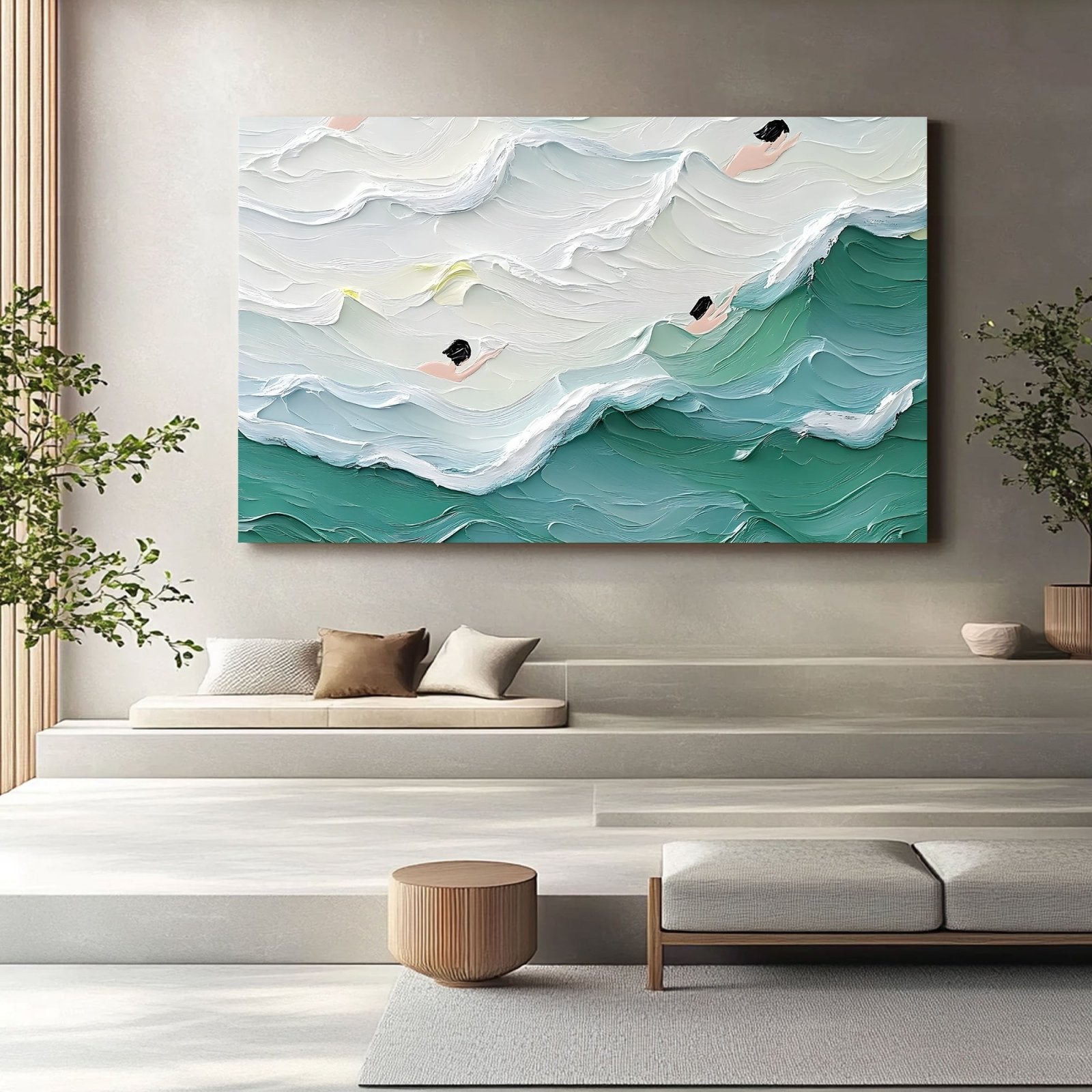 Abstract Painting "Aventura" - nukeart