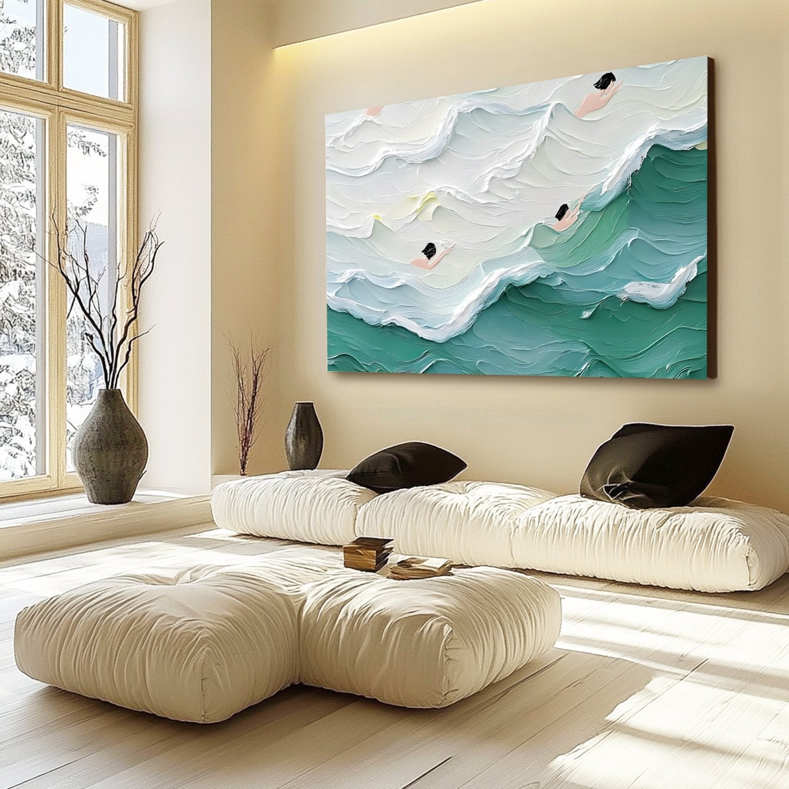 Abstract Painting "Aventura" - nukeart