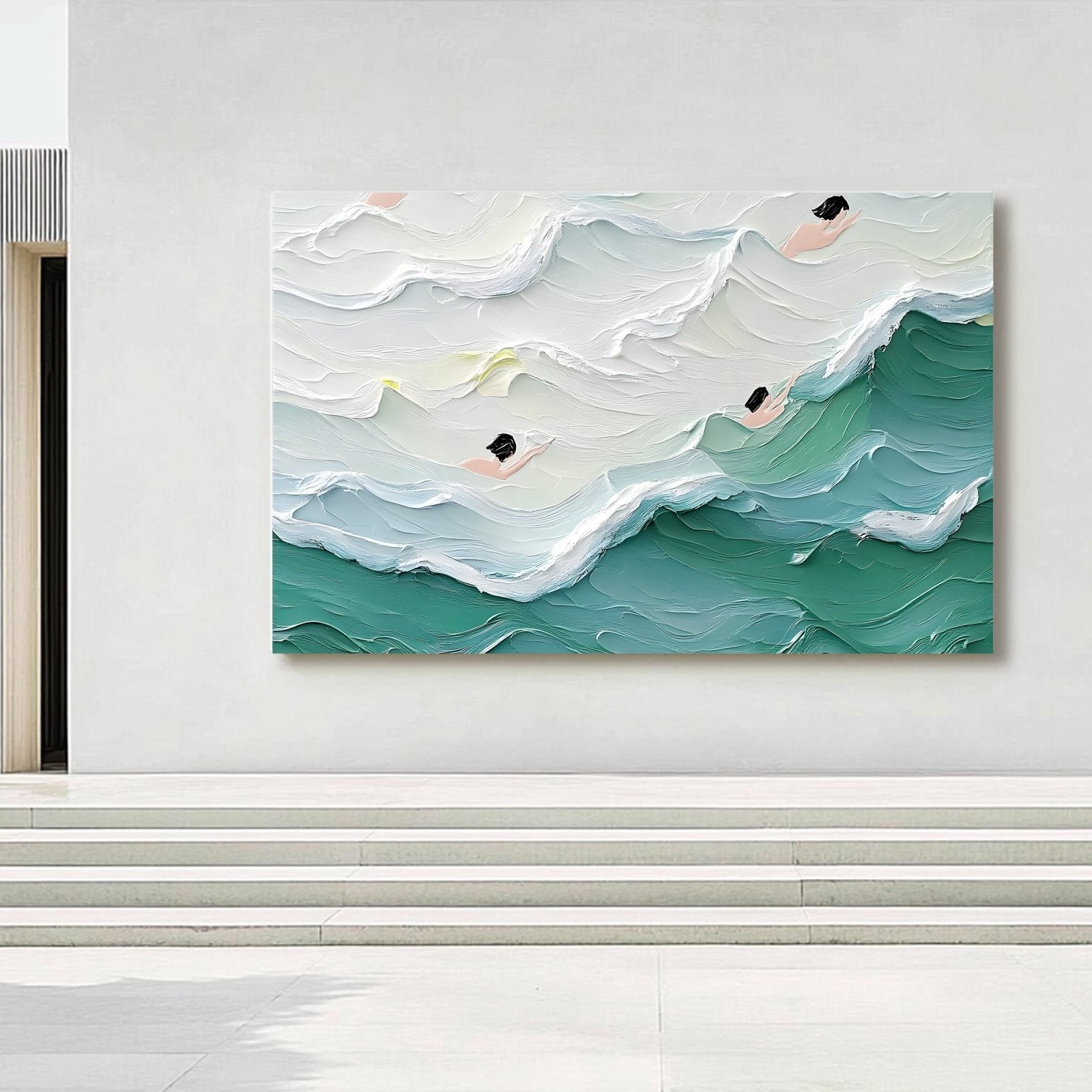 Abstract Painting "Aventura" - nukeart
