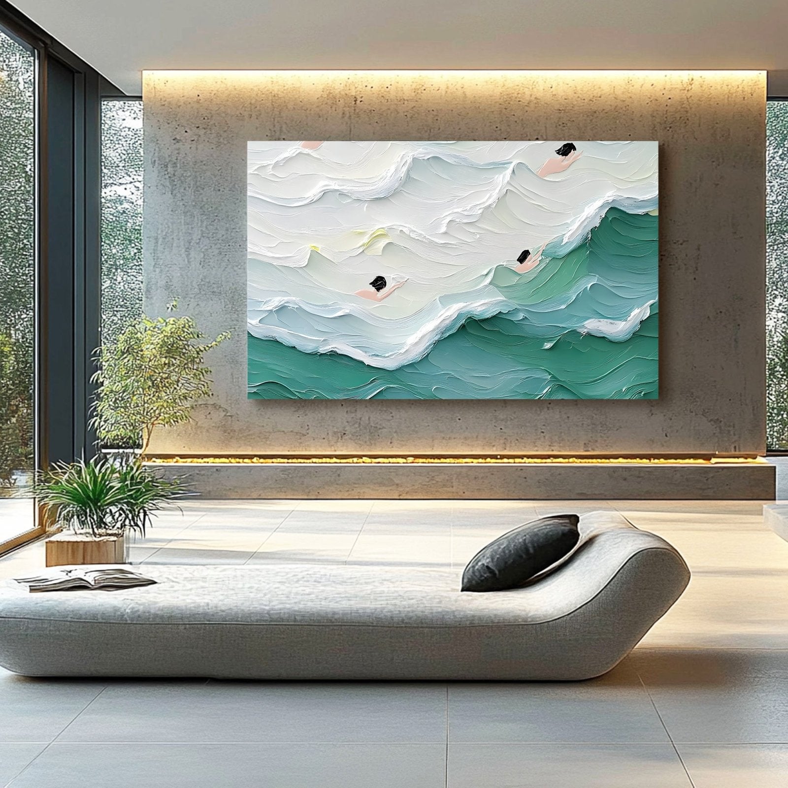Abstract Painting "Aventura" - nukeart