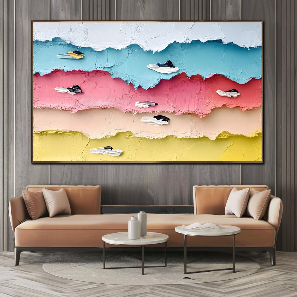 Abstract Painting "Balance" - nukeart
