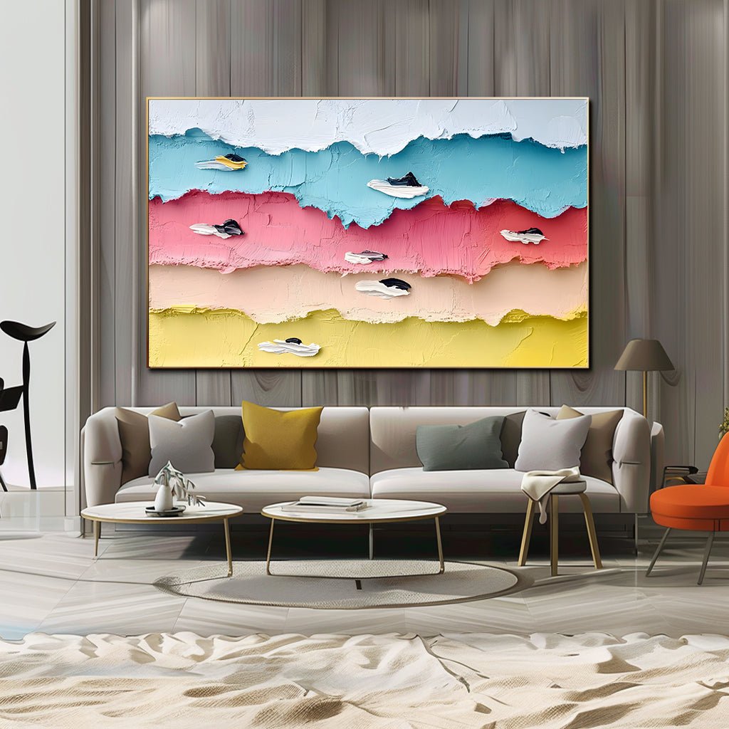 Abstract Painting "Balance" - nukeart