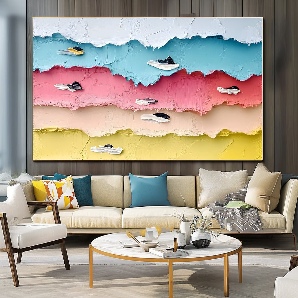 Abstract Painting "Balance" - nukeart