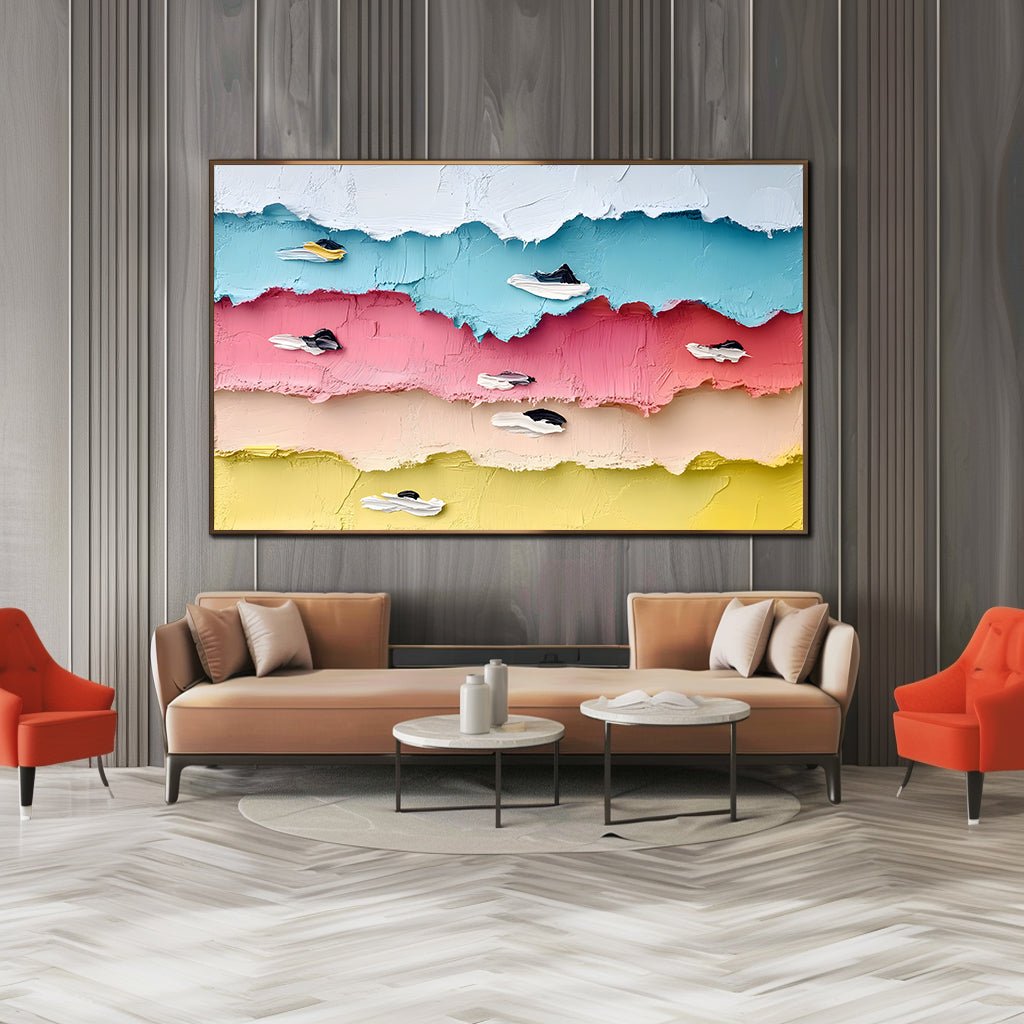 Abstract Painting "Balance" - nukeart