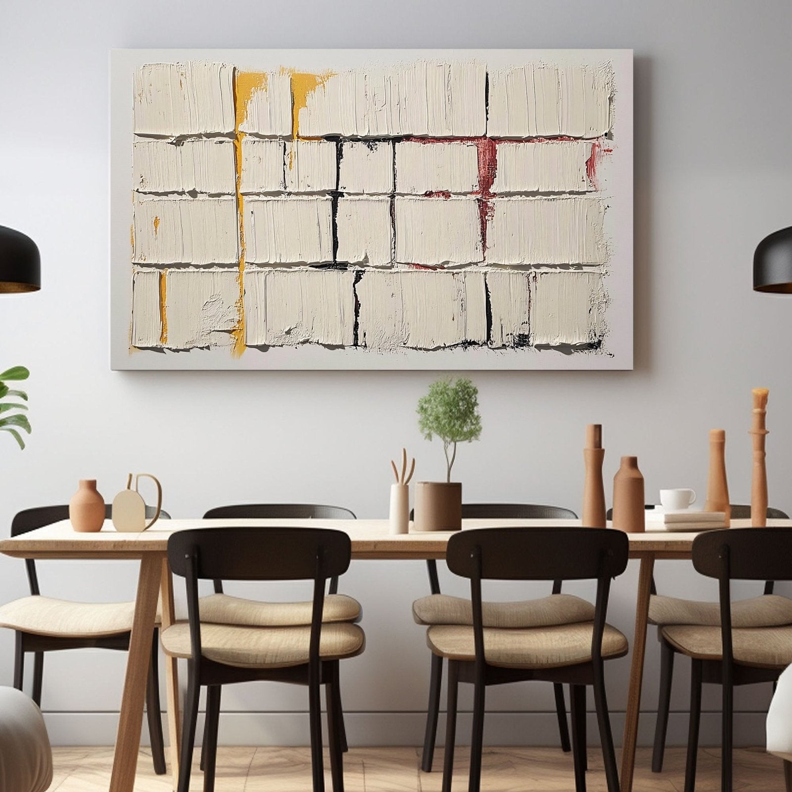 Abstract Painting "Balance de Formas" - nukeart