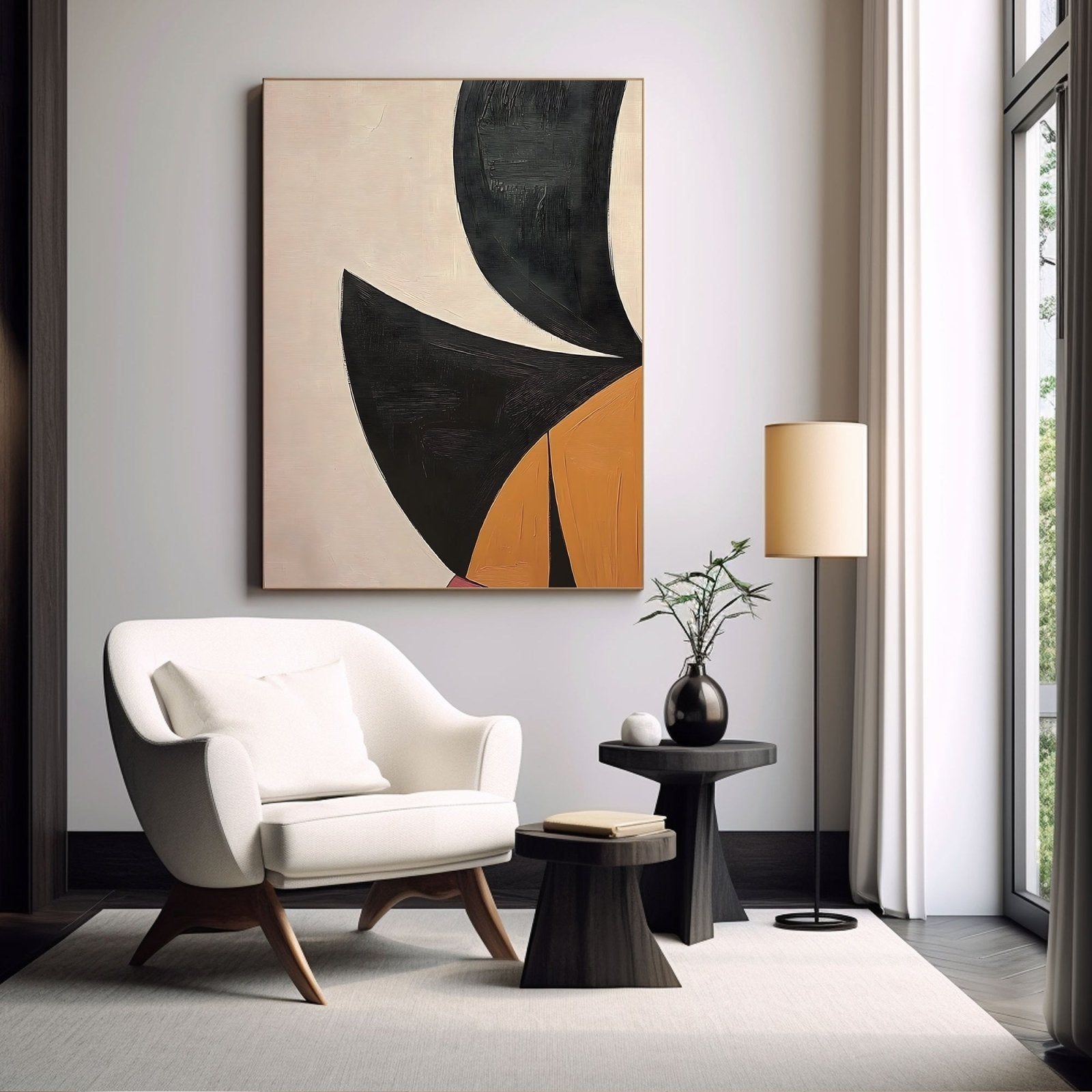 Abstract Painting "Balance de Tono" - nukeart