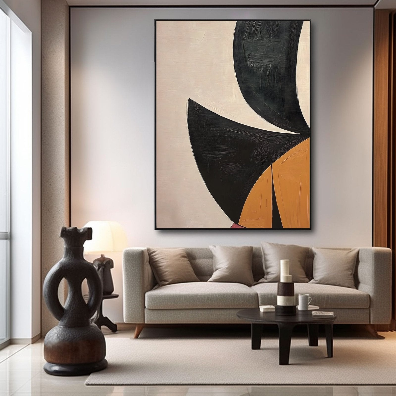 Abstract Painting "Balance de Tono" - nukeart