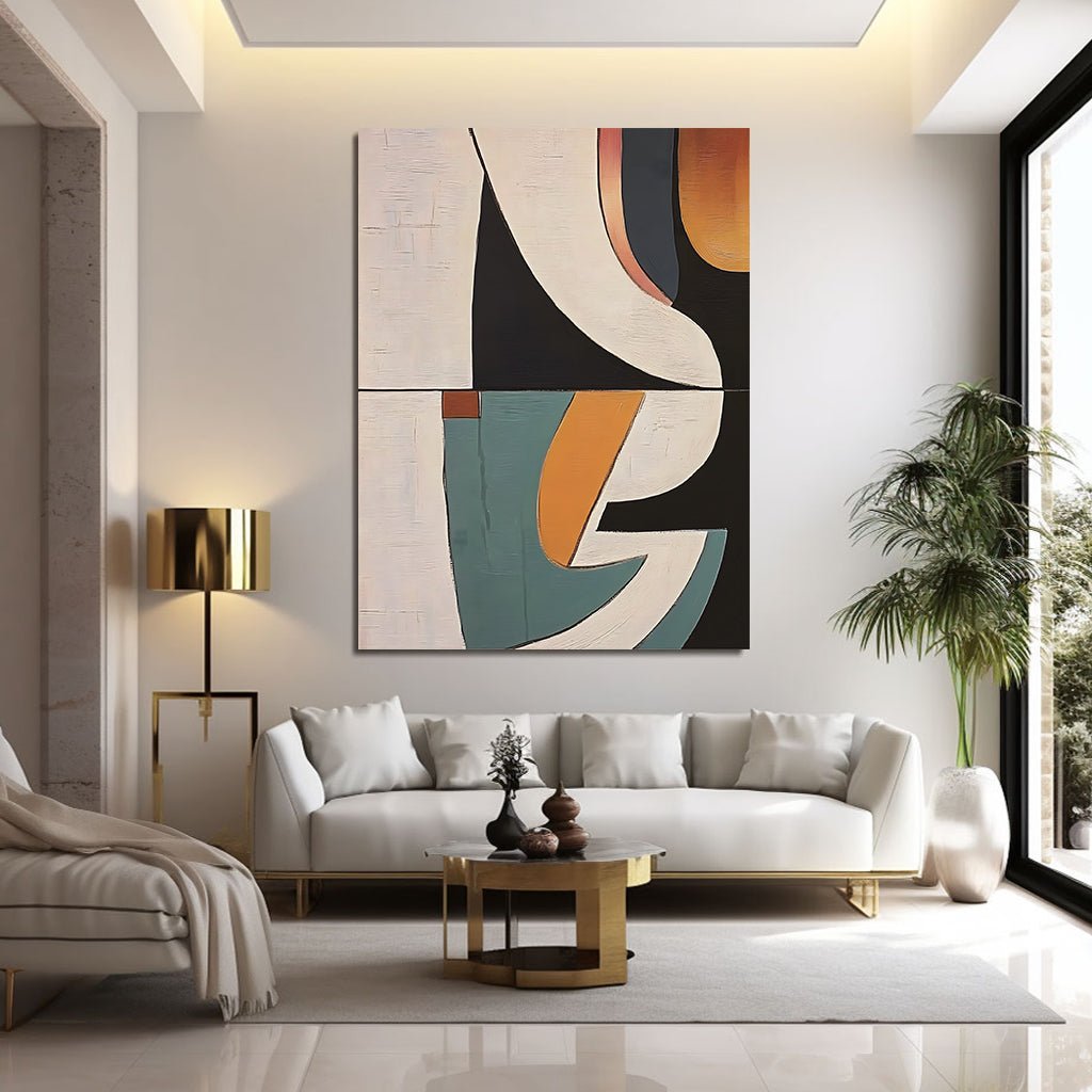 Abstract Painting "Balance Estético" - nukeart