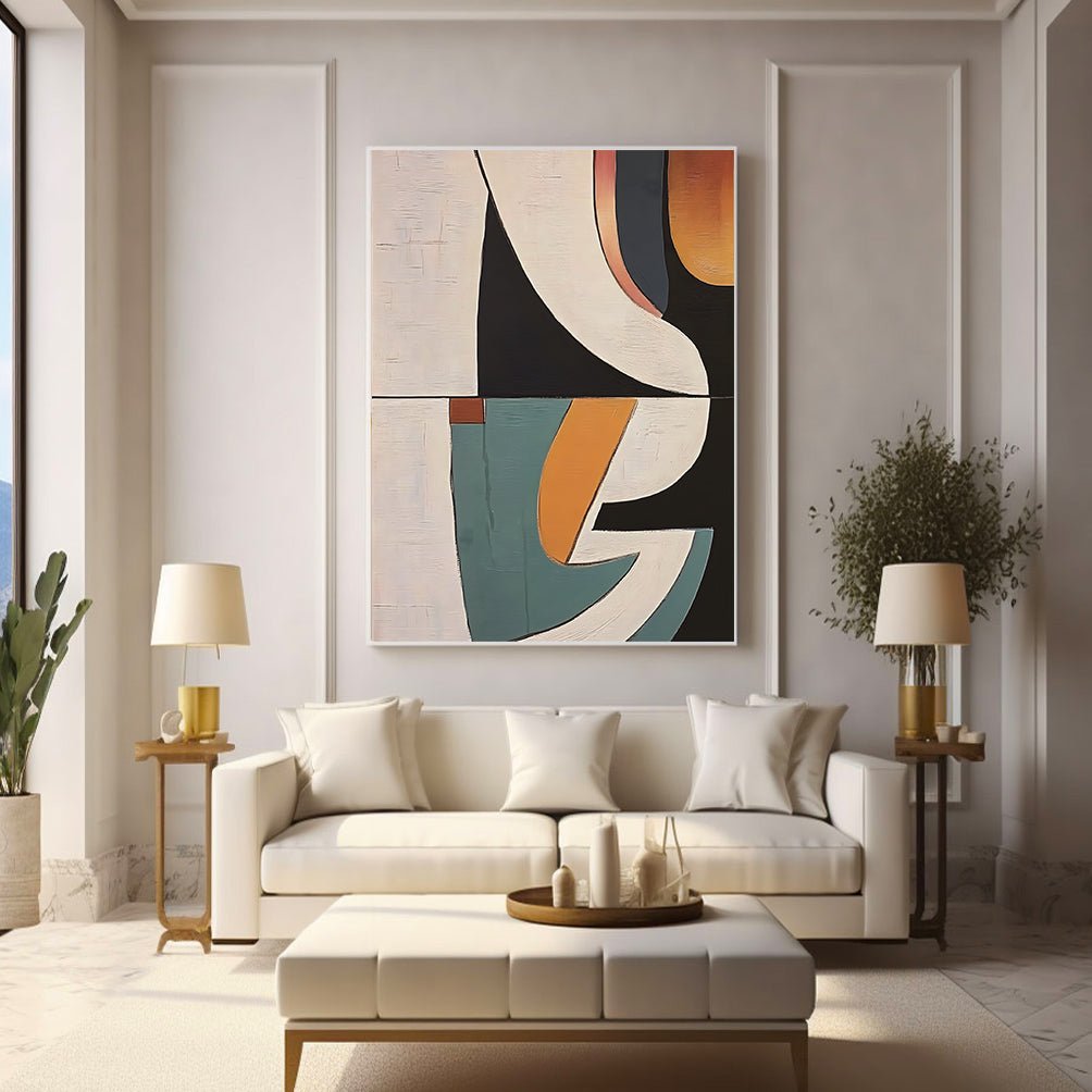 Abstract Painting "Balance Estético" - nukeart