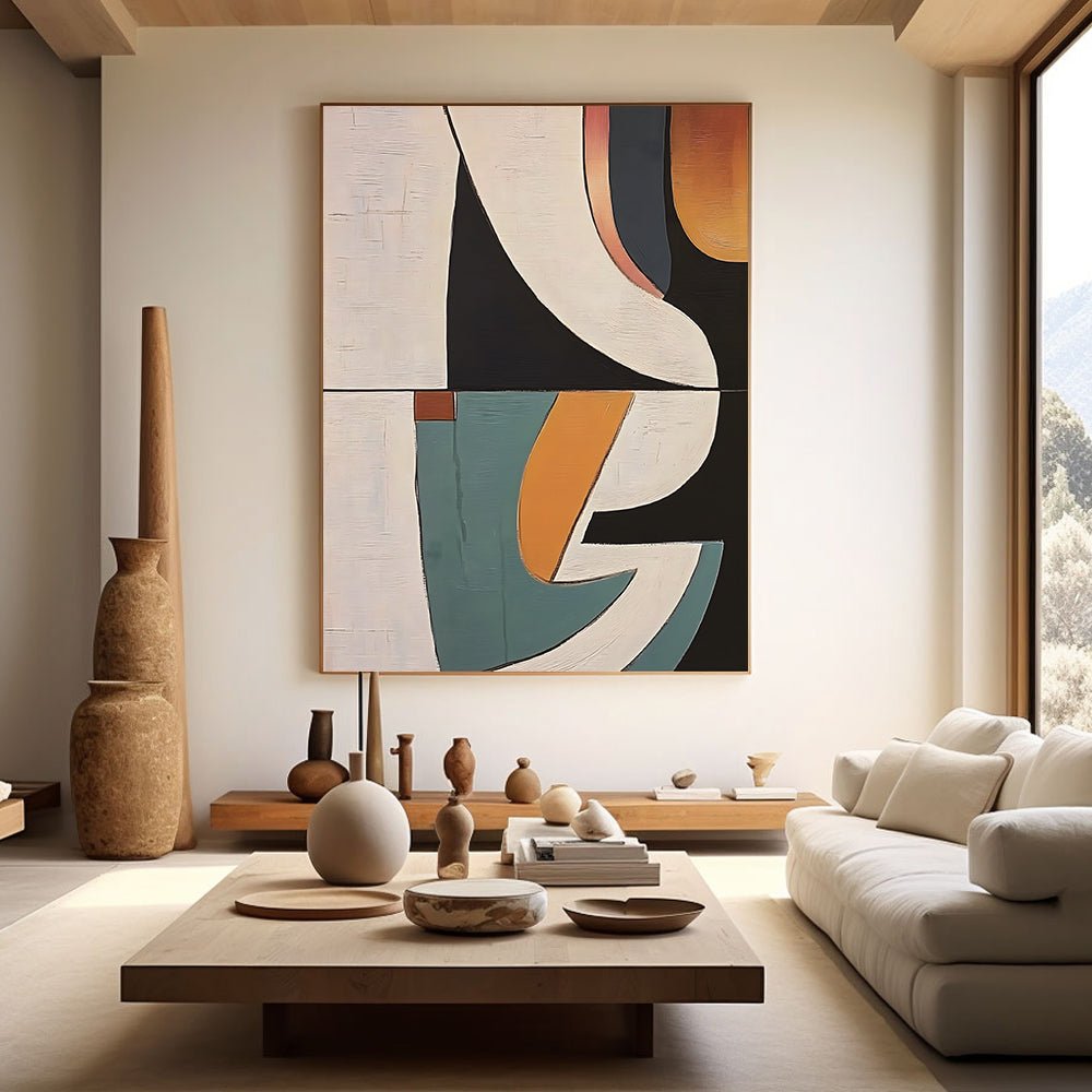 Abstract Painting "Balance Estético" - nukeart