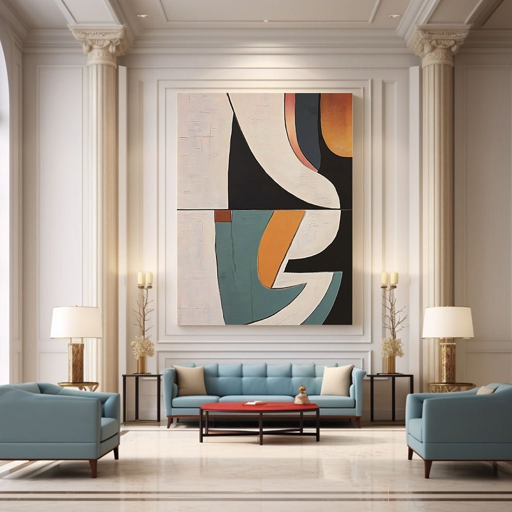 Abstract Painting "Balance Estético" - nukeart