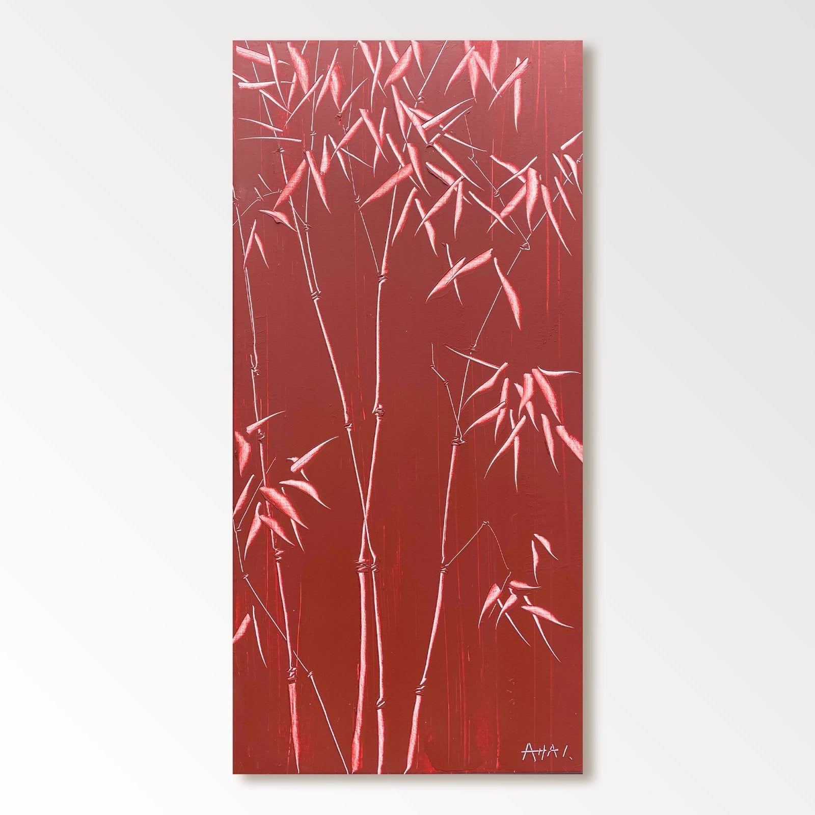 Abstract Painting "Bambú Resistente" - nukeart