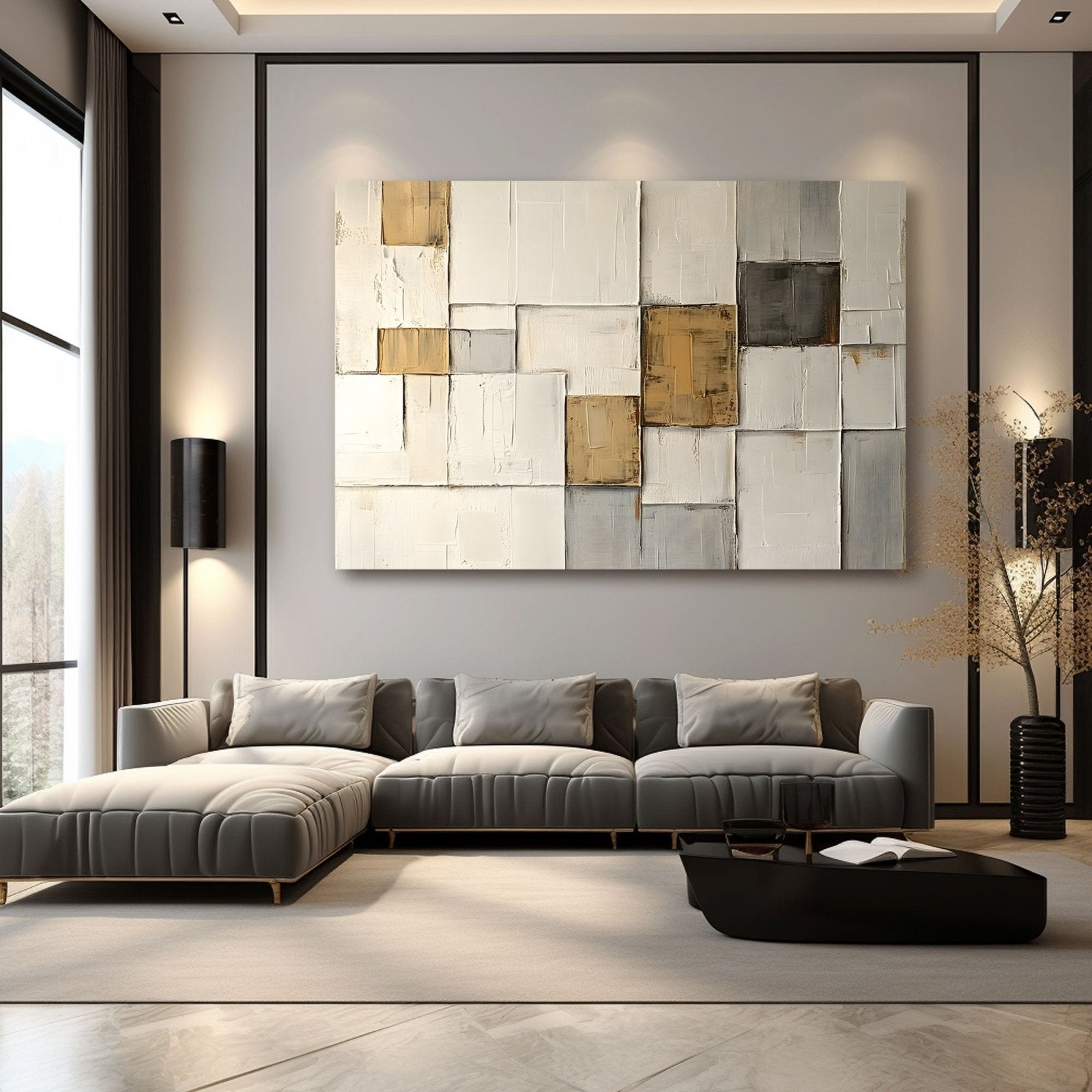 Abstract Painting "Blend Kompozycji" - nukeart