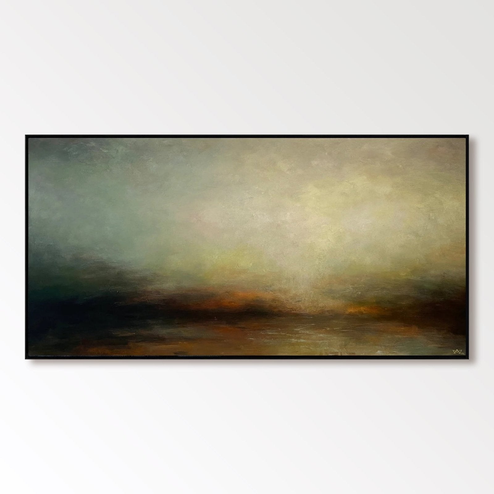 Abstract Painting "Brume Éphémère" - nukeart