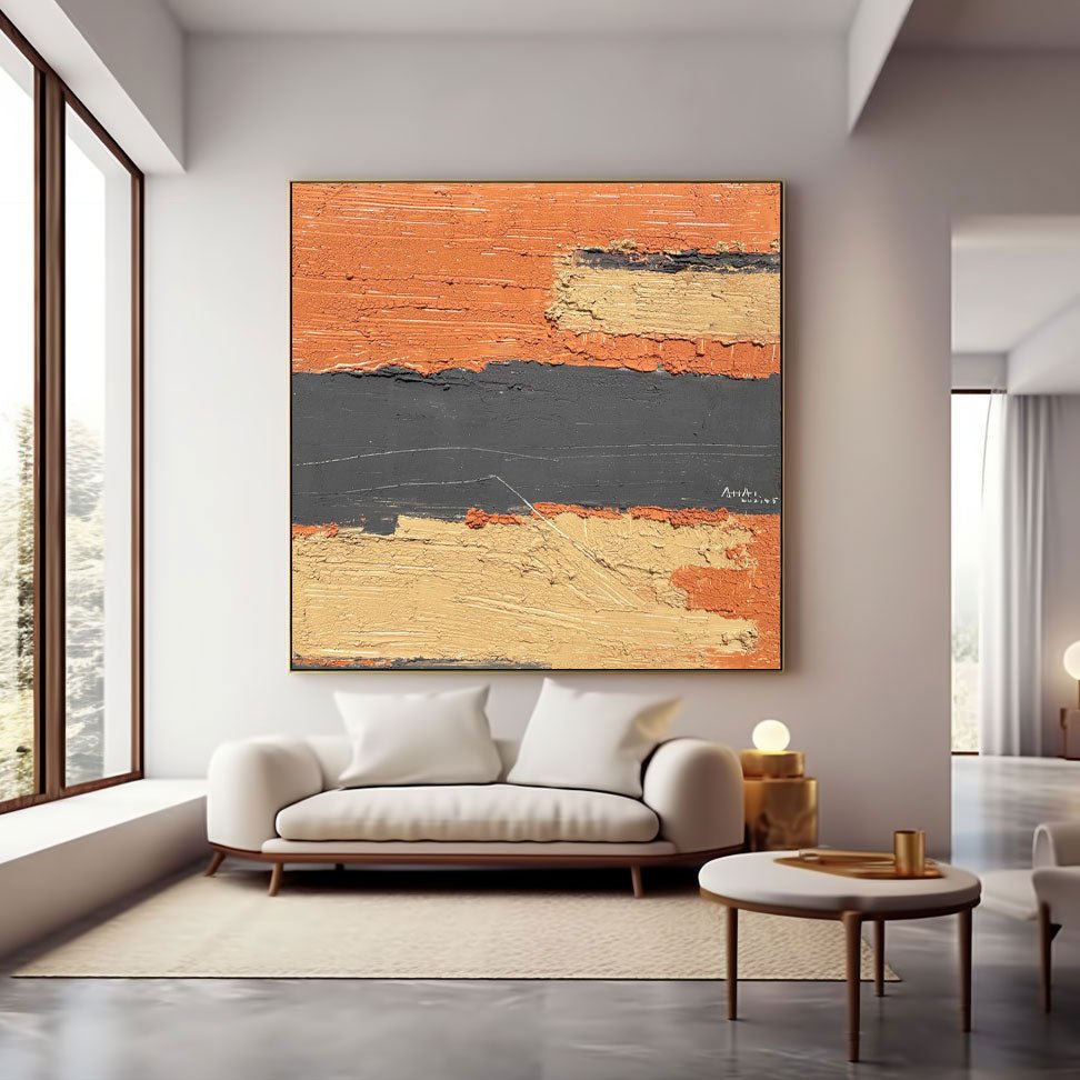 Abstract Painting "Capas de Tiempo” - nukeart
