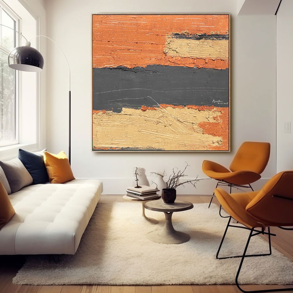 Abstract Painting "Capas de Tiempo” - nukeart