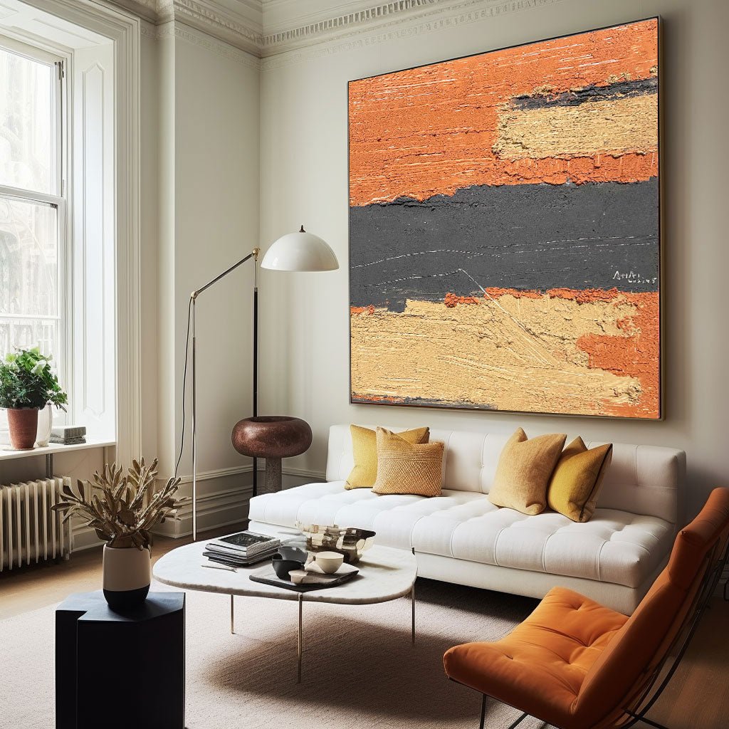 Abstract Painting "Capas de Tiempo” - nukeart