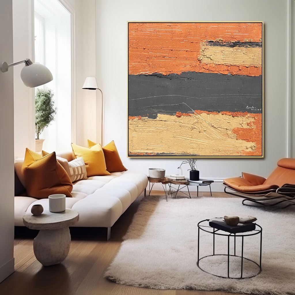 Abstract Painting "Capas de Tiempo” - nukeart