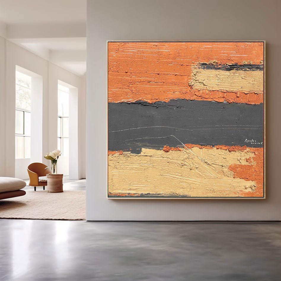 Abstract Painting "Capas de Tiempo” - nukeart