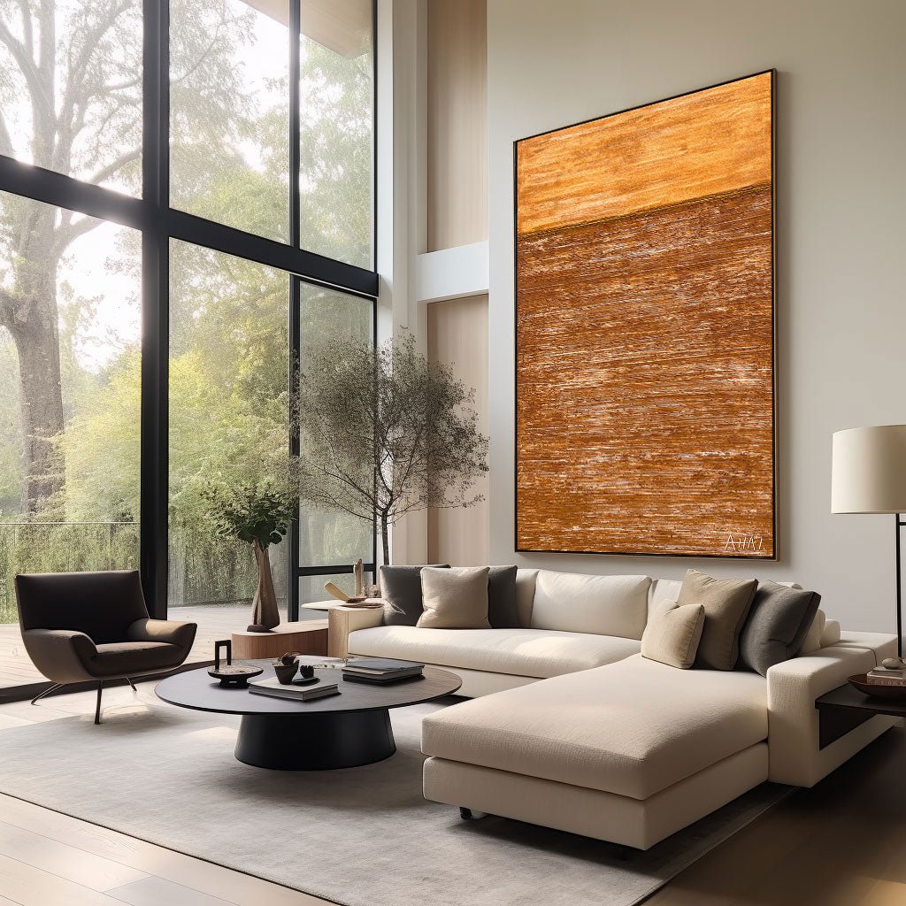 Abstract Painting "Capas del Recuerdo” - nukeart