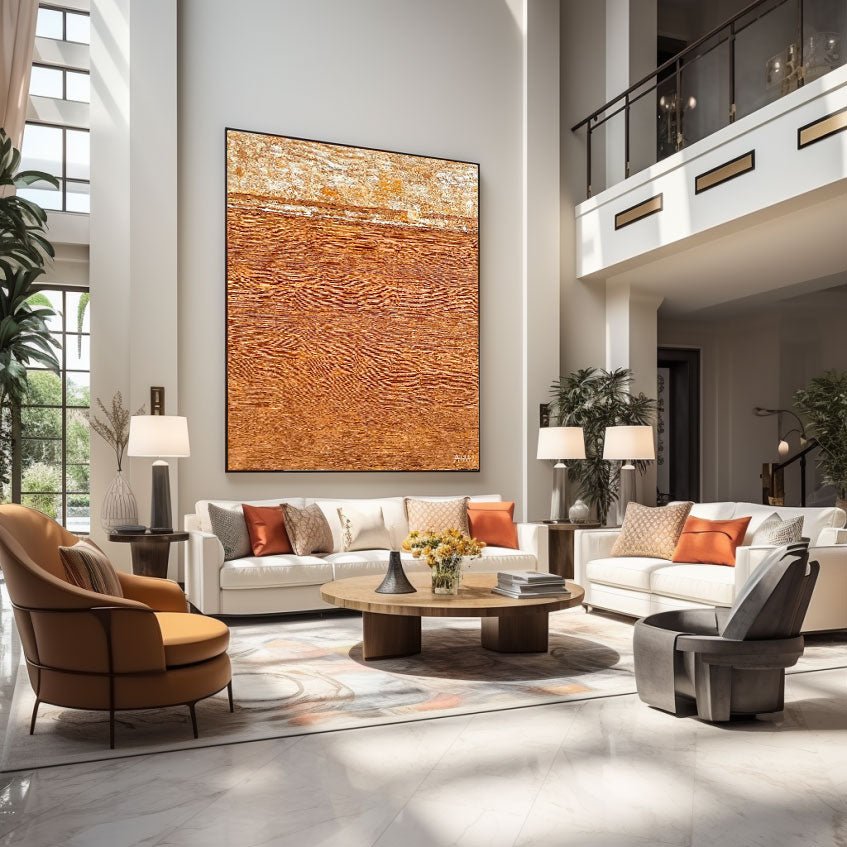 Abstract Painting "Capas del Tiempo” - nukeart