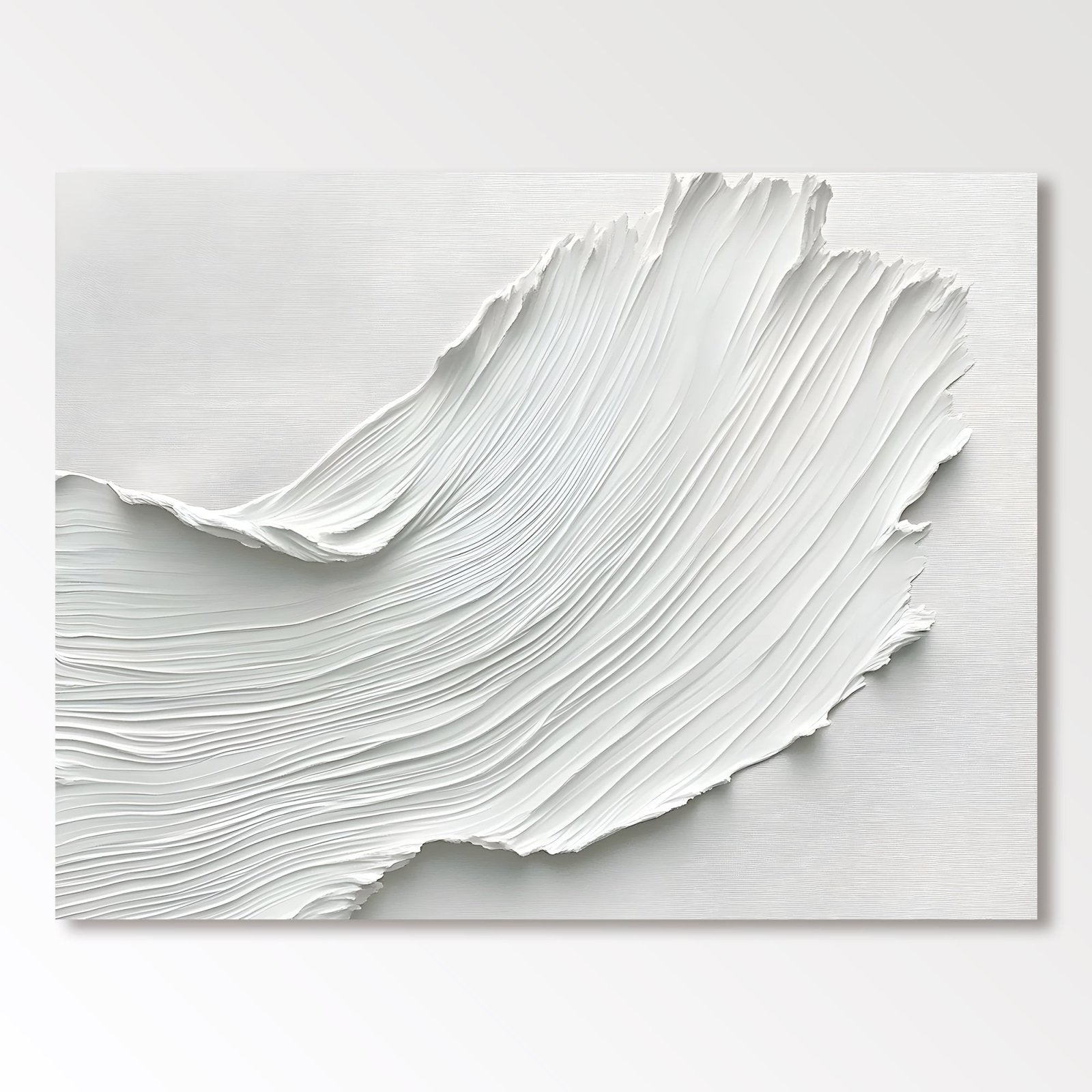Abstract Painting "Cascada Blanca" - nukeart