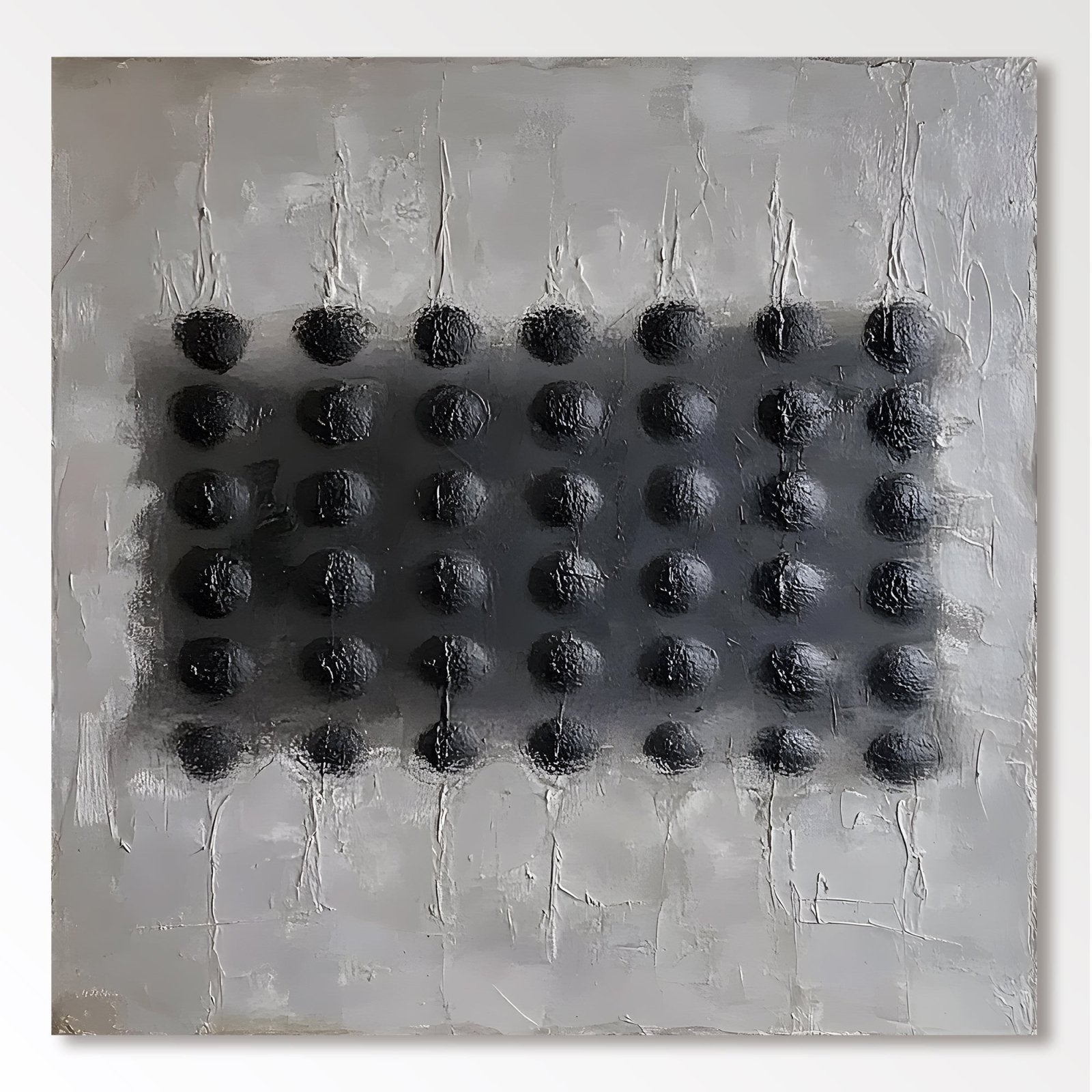Abstract Painting "Cień i Otočenie” - nukeart